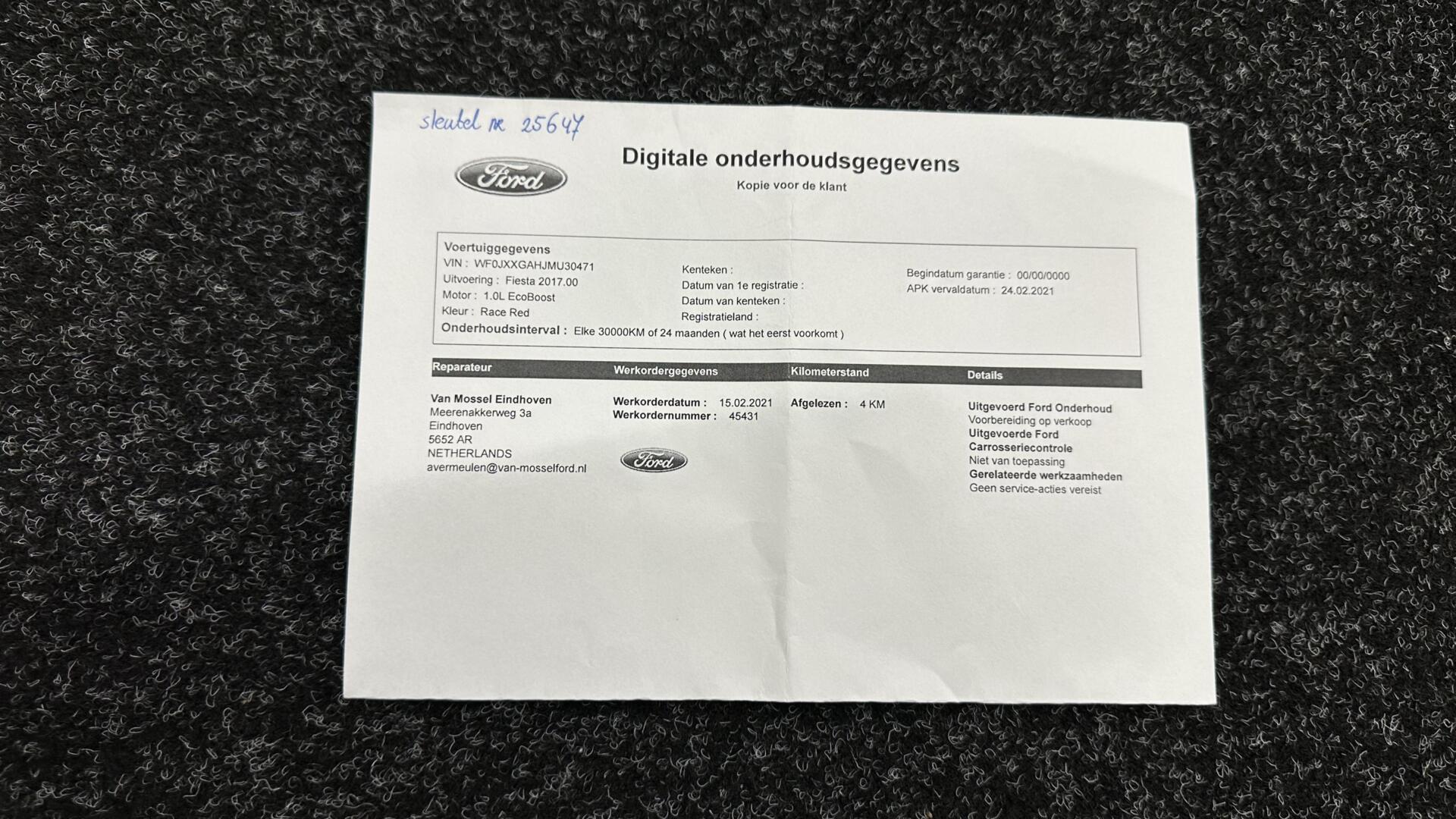 Foto van Ford Fiesta