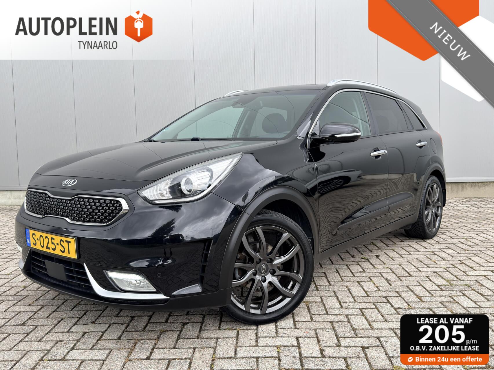 Kia Niro 1.6 GDi Hybrid ExecutiveLine Carplay|LED|*Climate*|Cruise|PDC|Keyless|NL Auto 2017 - voorkant
