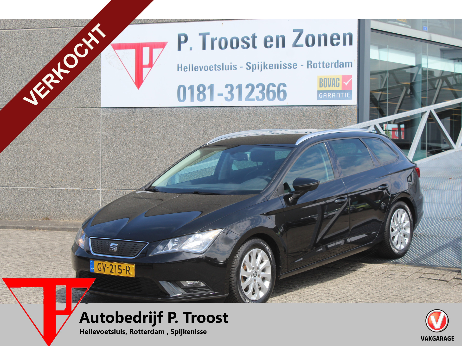 Seat Leon ST 1.0 EcoTSI Style Connect *Meeneemprijs*Navigatie/Climate control/Elektrisch verstelbare stoel/Apple carplay/Parkeersensoren/Multifunctioneel stuurwiel/Elektrische ramen/Elektrisch verstelbare spiegels/16'' Lichtmetalen velgen. 2016 - voorkant