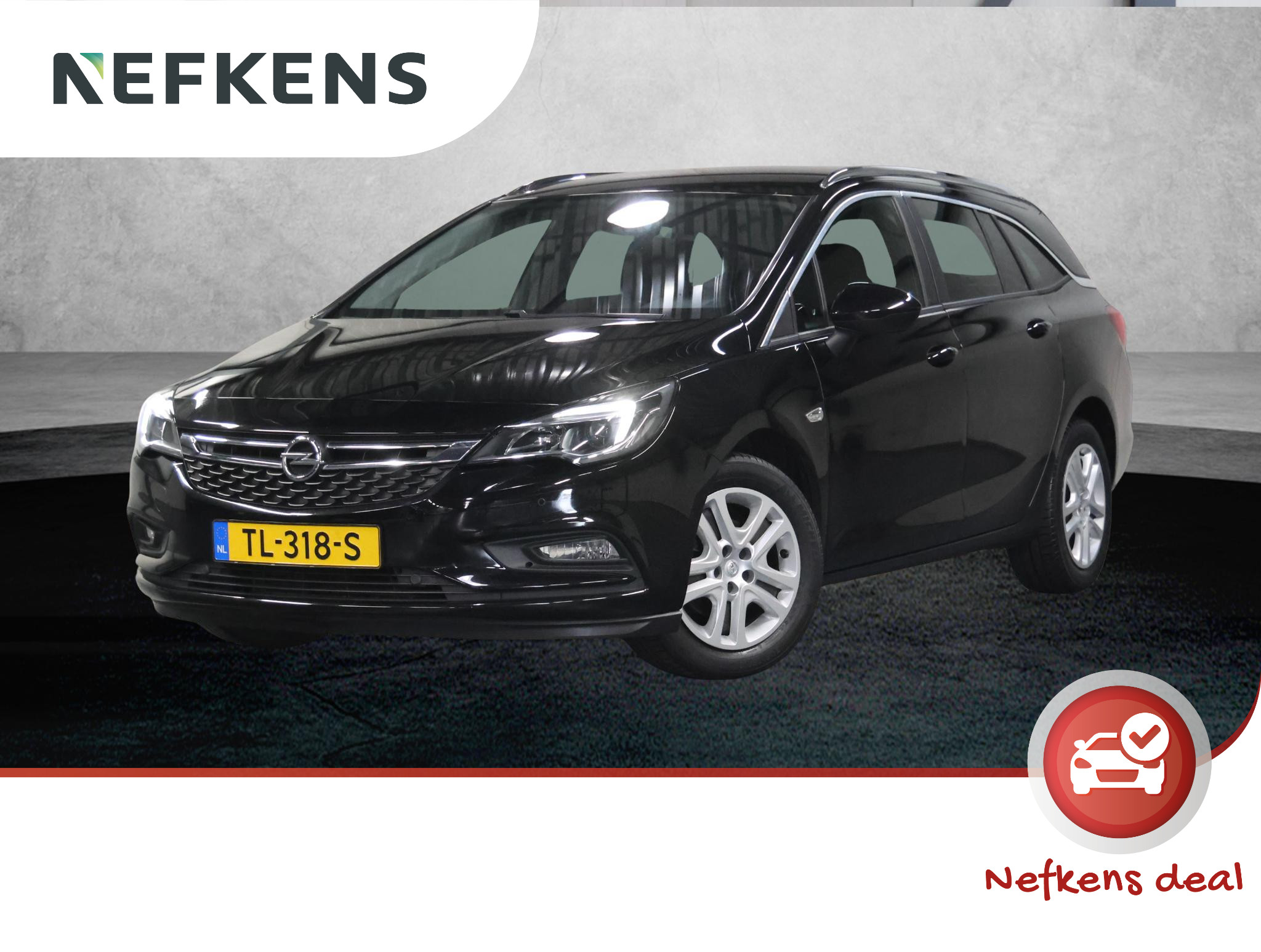 Opel Astra Sports Tourer 105PK Online Edition 2018 - voorkant