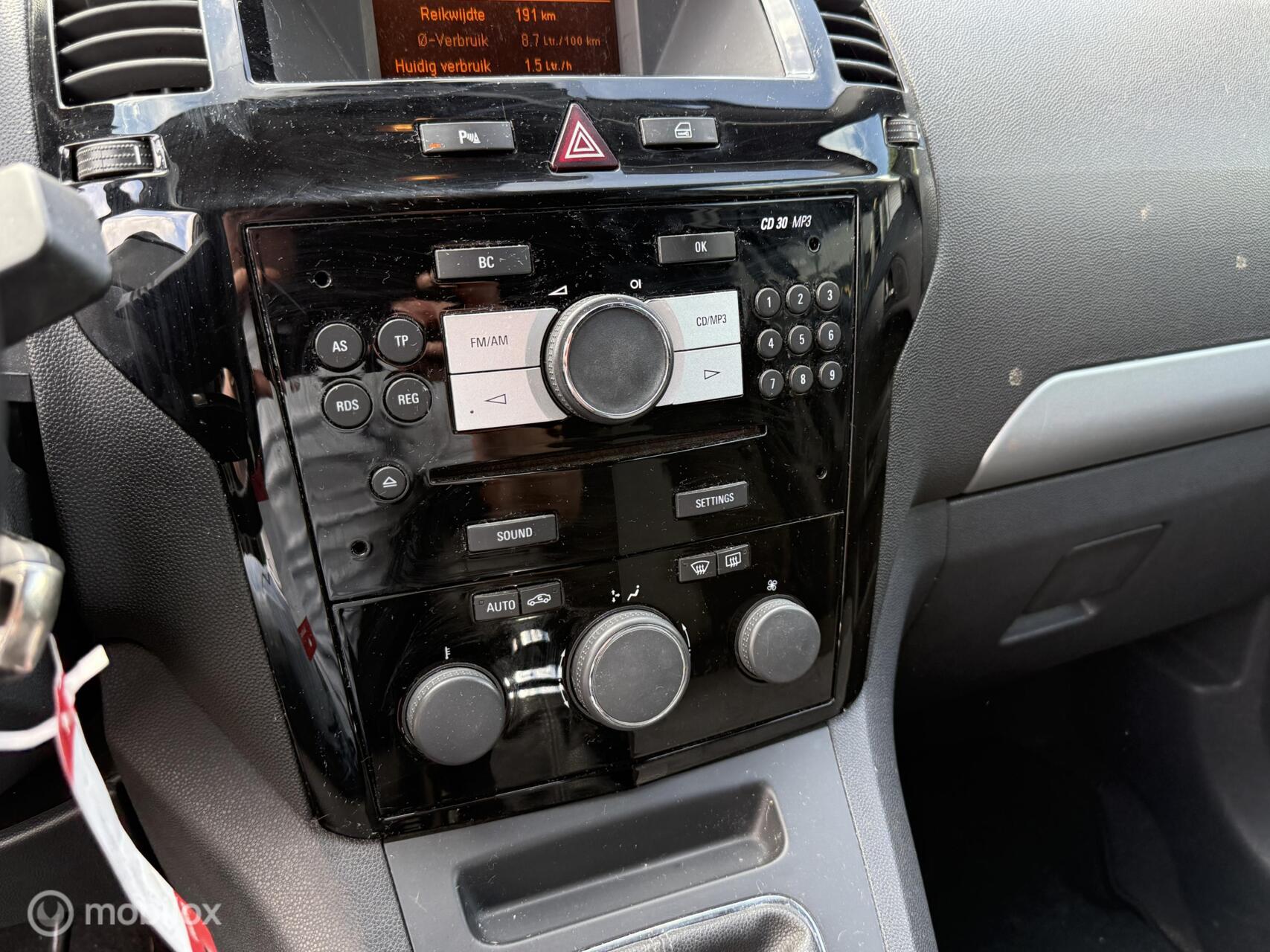 Foto van Opel Zafira