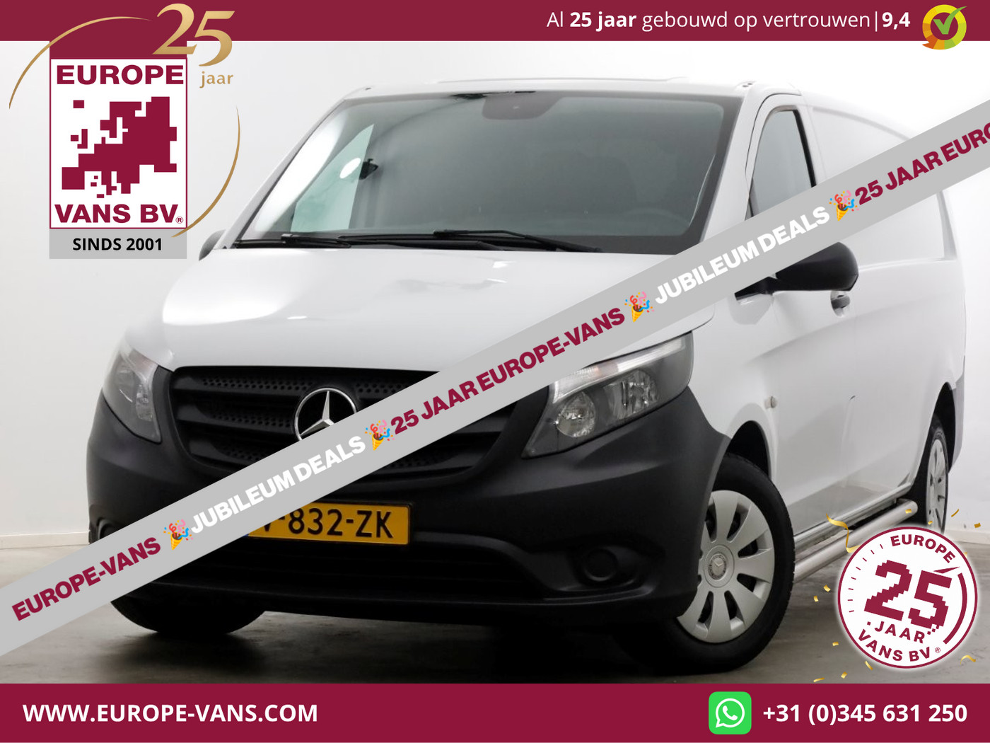 Mercedes-Benz Vito 111 CDI Functional Extra Lang 2019 - voorkant