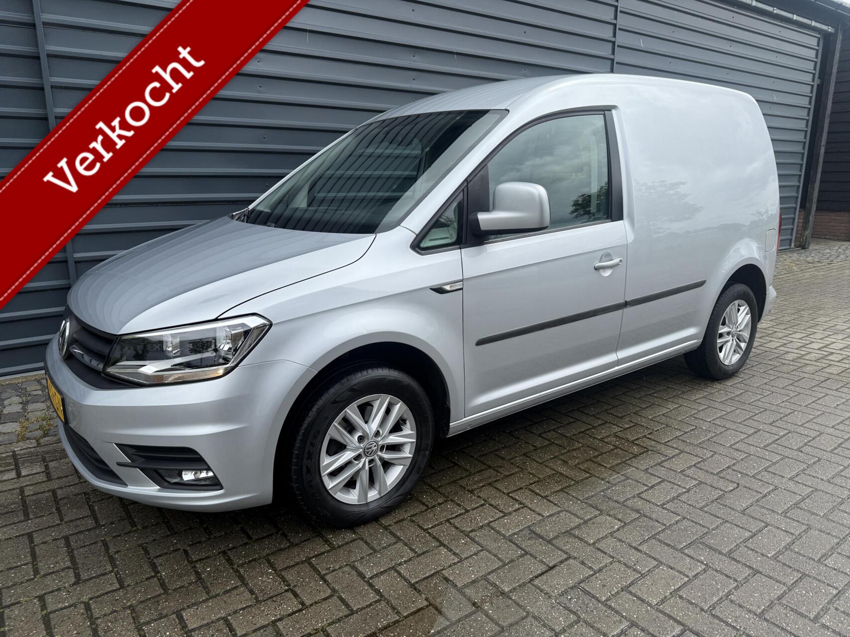 Volkswagen Caddy 2.0 TDI Automaat Highline Navi Clima 2017 - voorkant