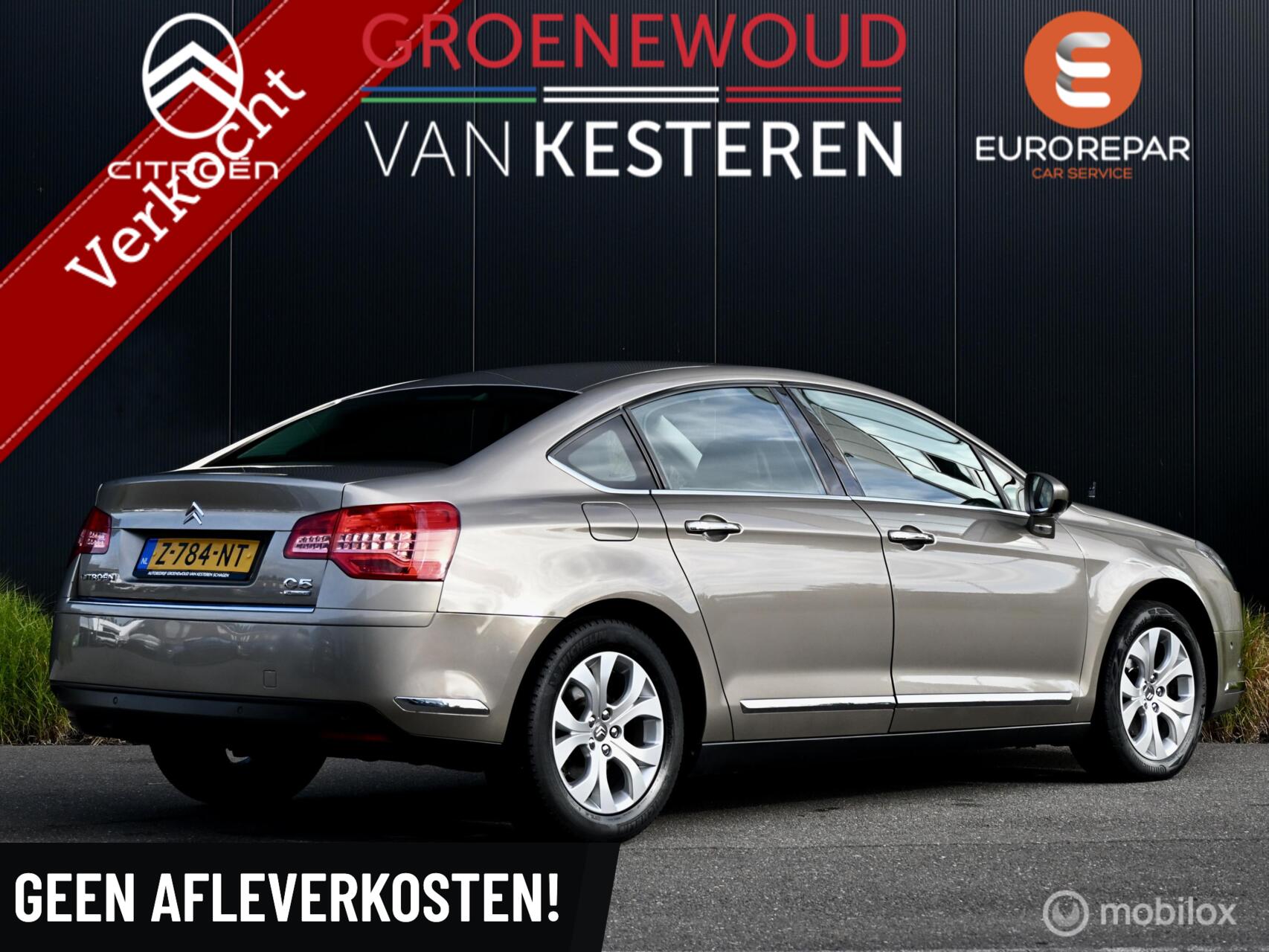 Citroen C5 2.0i 16V Exclusive Automaat 2009 - voorkant