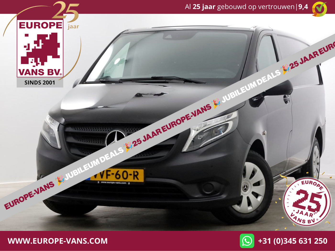 Mercedes-Benz Vito 116 CDI 163pk RWD 9G Automaat Lang LED/Navi/Camera 04-2023 2023 - voorkant