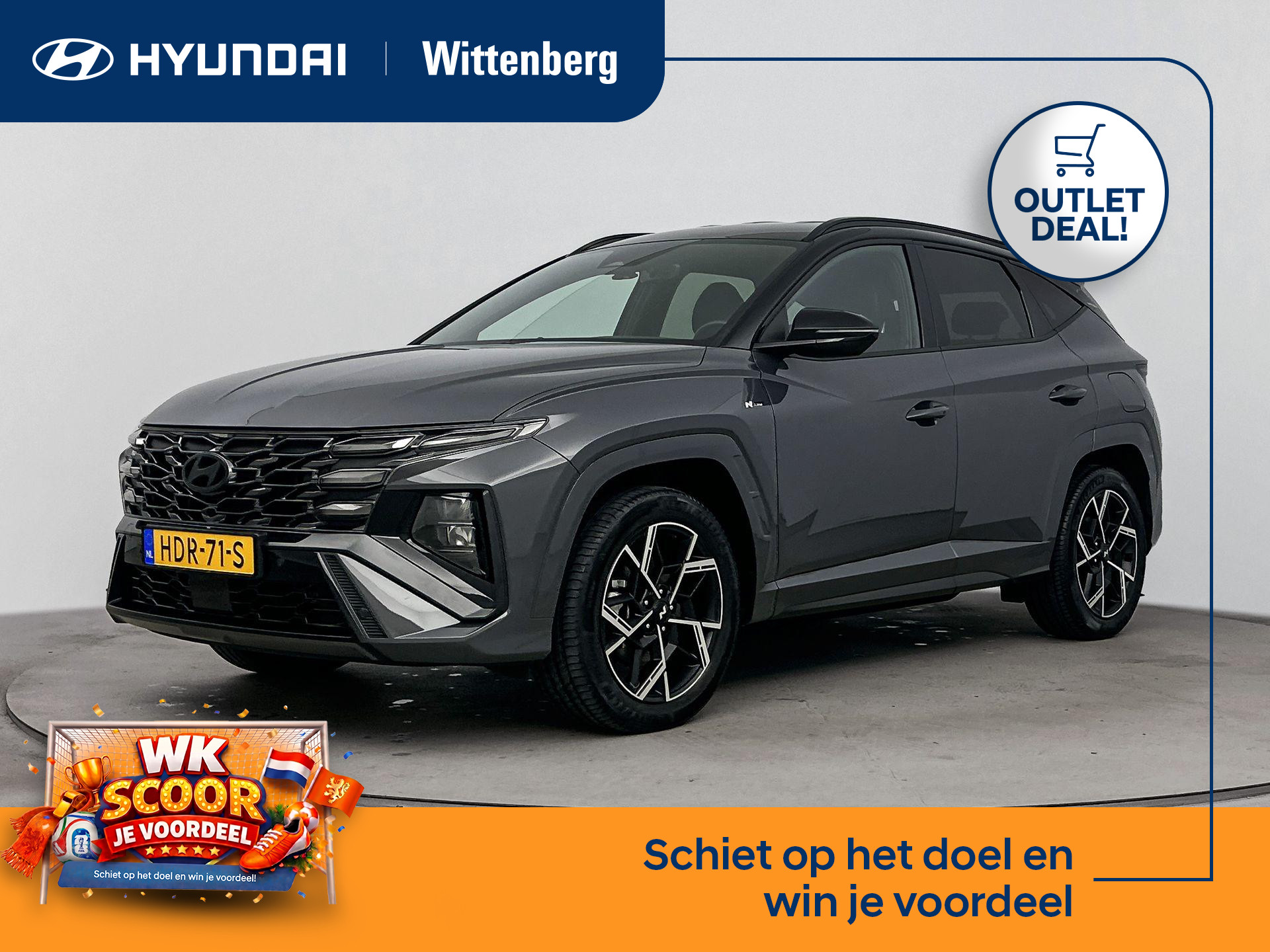 Hyundai Tucson 1.6 T-GDI PHEV N Line Edition 2025 - voorkant