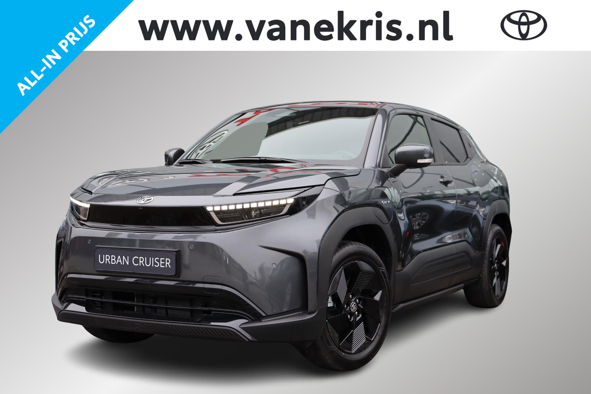 Toyota Urban Cruiser Dynamic 61,1 kWh, Navi, Apple Carplay, 2026 - voorkant