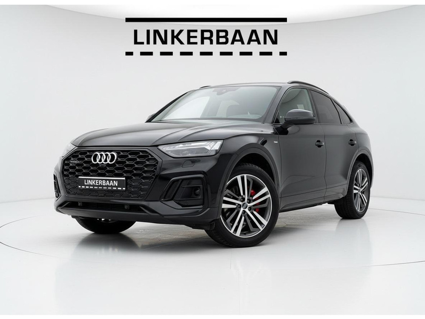 Audi Q5 Sportback 55 TFSI E 55 TFSI e Quattro S Edition Competition | SOH 88% | Panodak | Matrix | Trekhaak | 20 inch | 2023 - voorkant