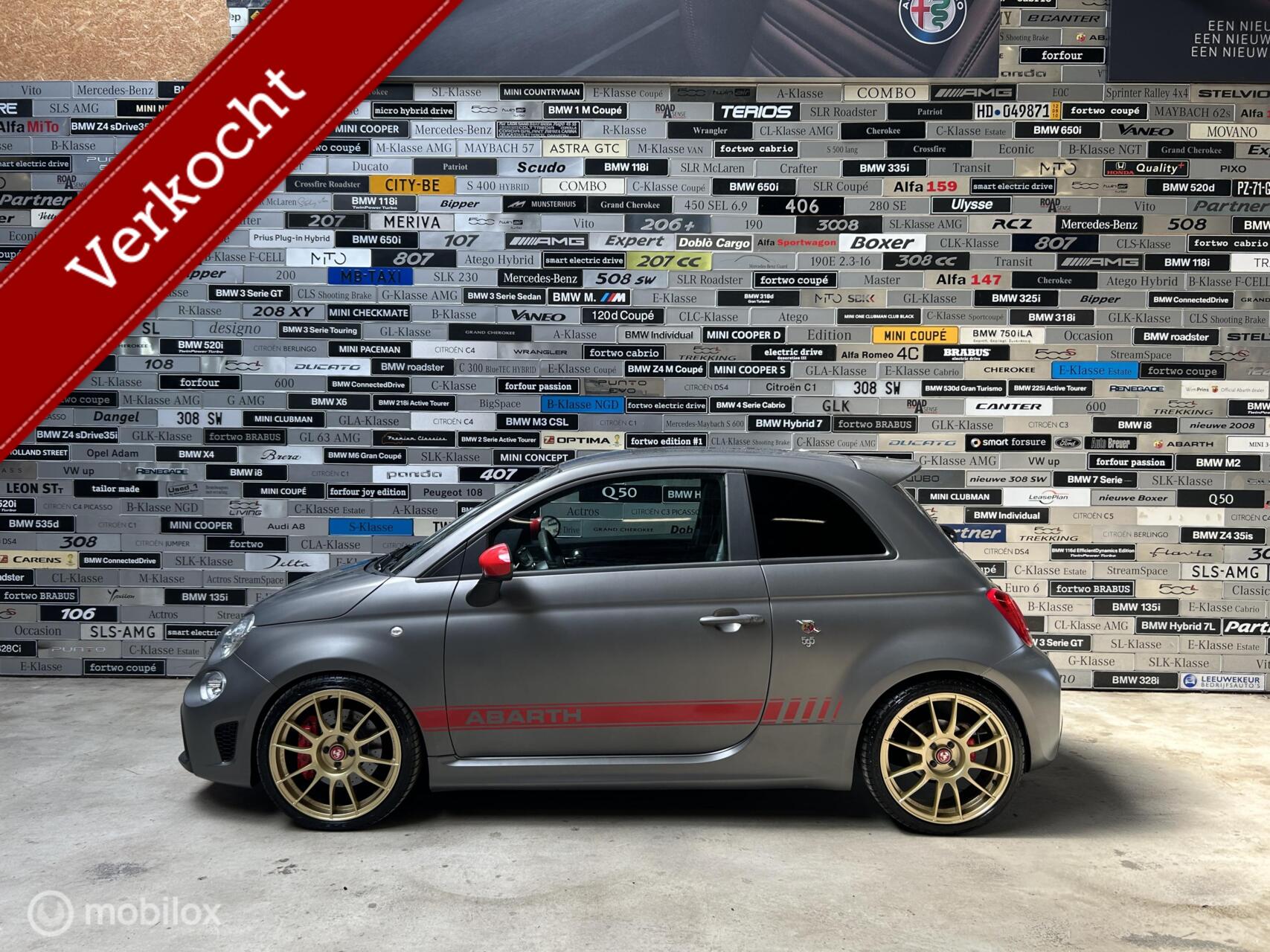 Fiat 500 1.4 T-Jet Abarth Competizione 18 inch 2019 - voorkant