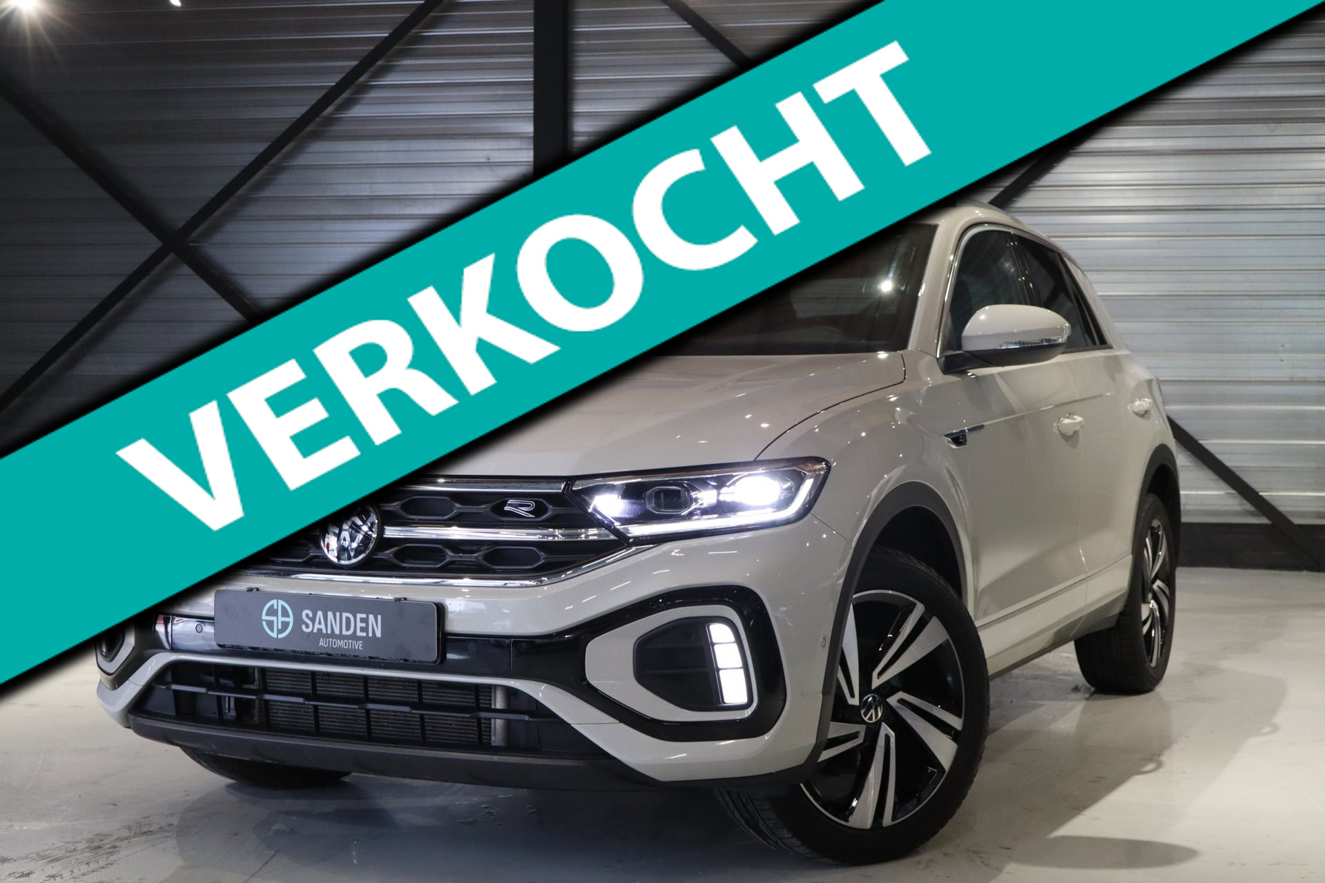 Volkswagen T-roc 1.5 TSI R-Line|Automaat|LED|Navi dmv Apple Carplay|Camera|DAB|Sportstoelen|Trekhaak|18inch 2025 - voorkant