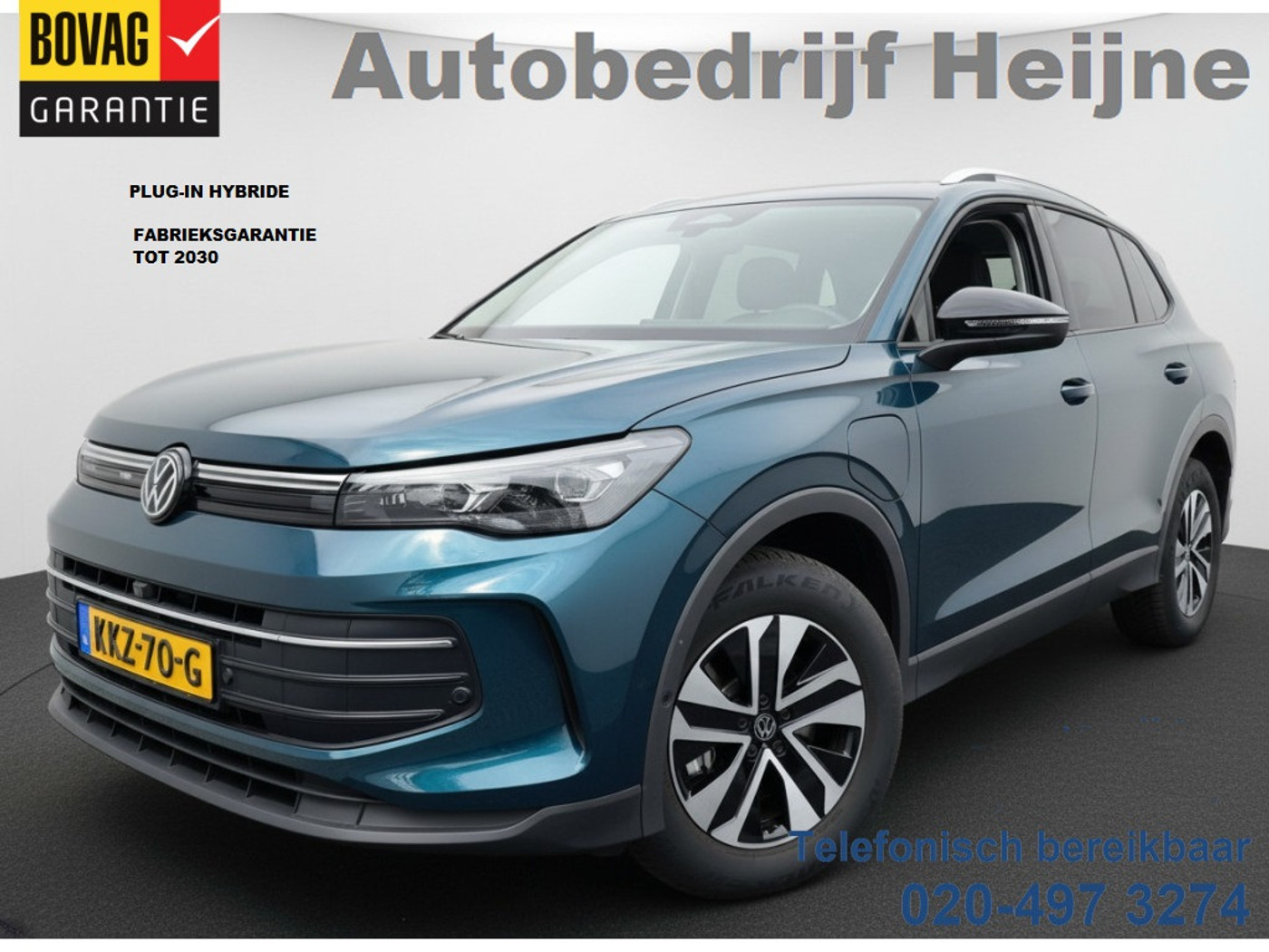 Volkswagen Tiguan 1.5 eHybrid 204PK DSG HYBRID LIFE ENERGY 2025 - voorkant