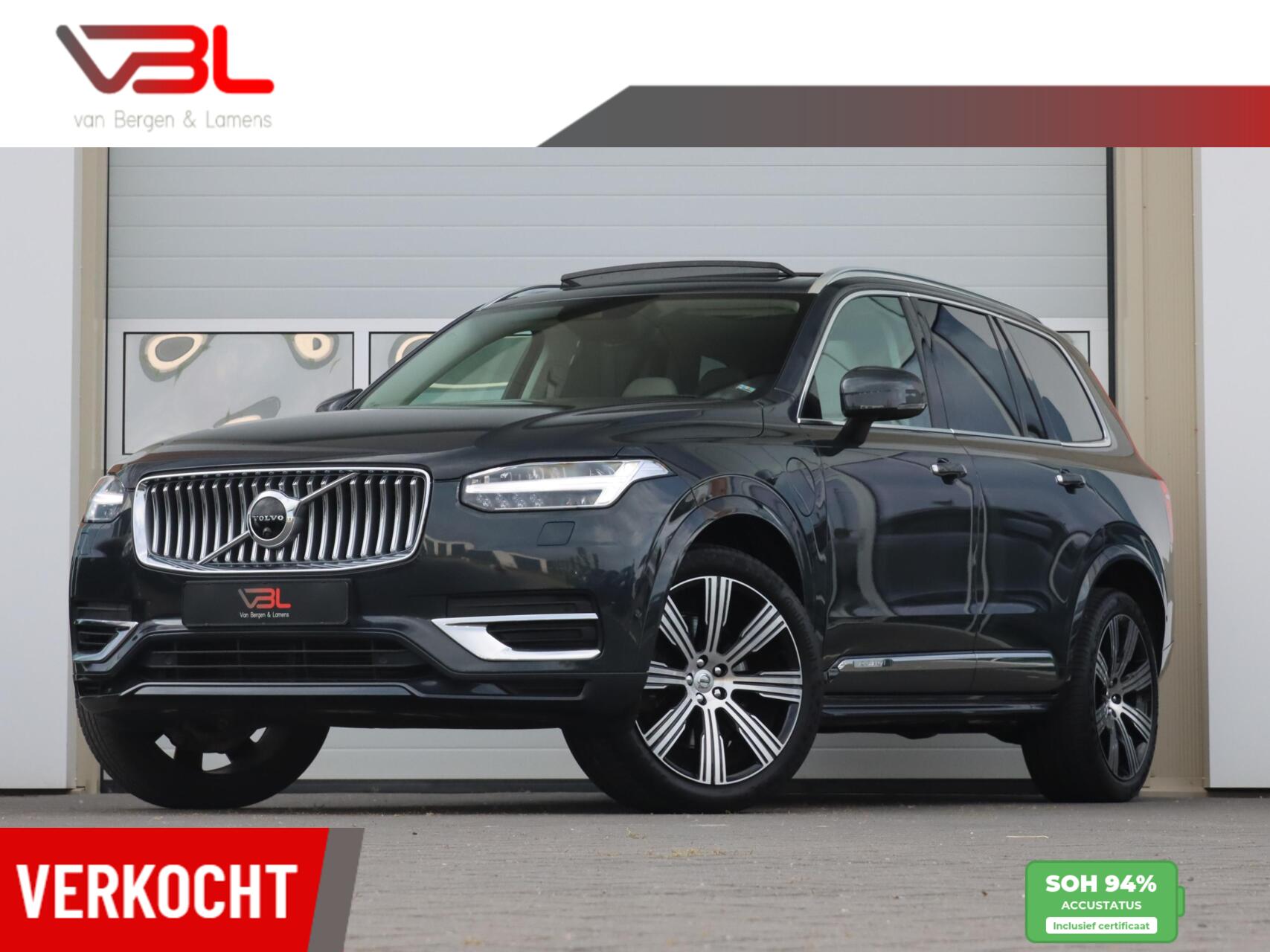 Volvo Xc90 2.0 T8 Recharge AWD Inscription 7 persoons | SOH 94% | Full options | 2022 - voorkant