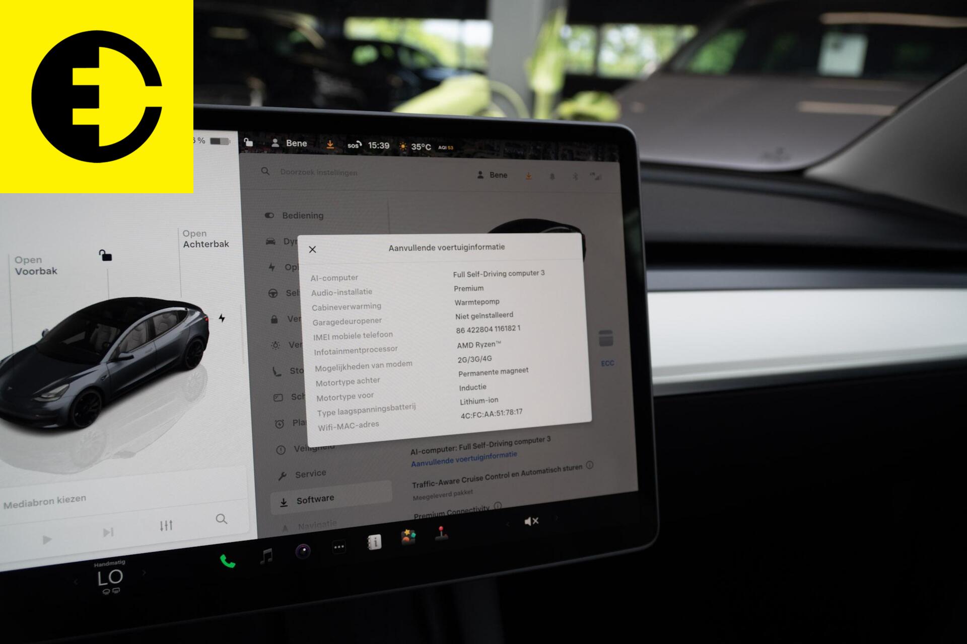 Foto van Tesla Model 3
