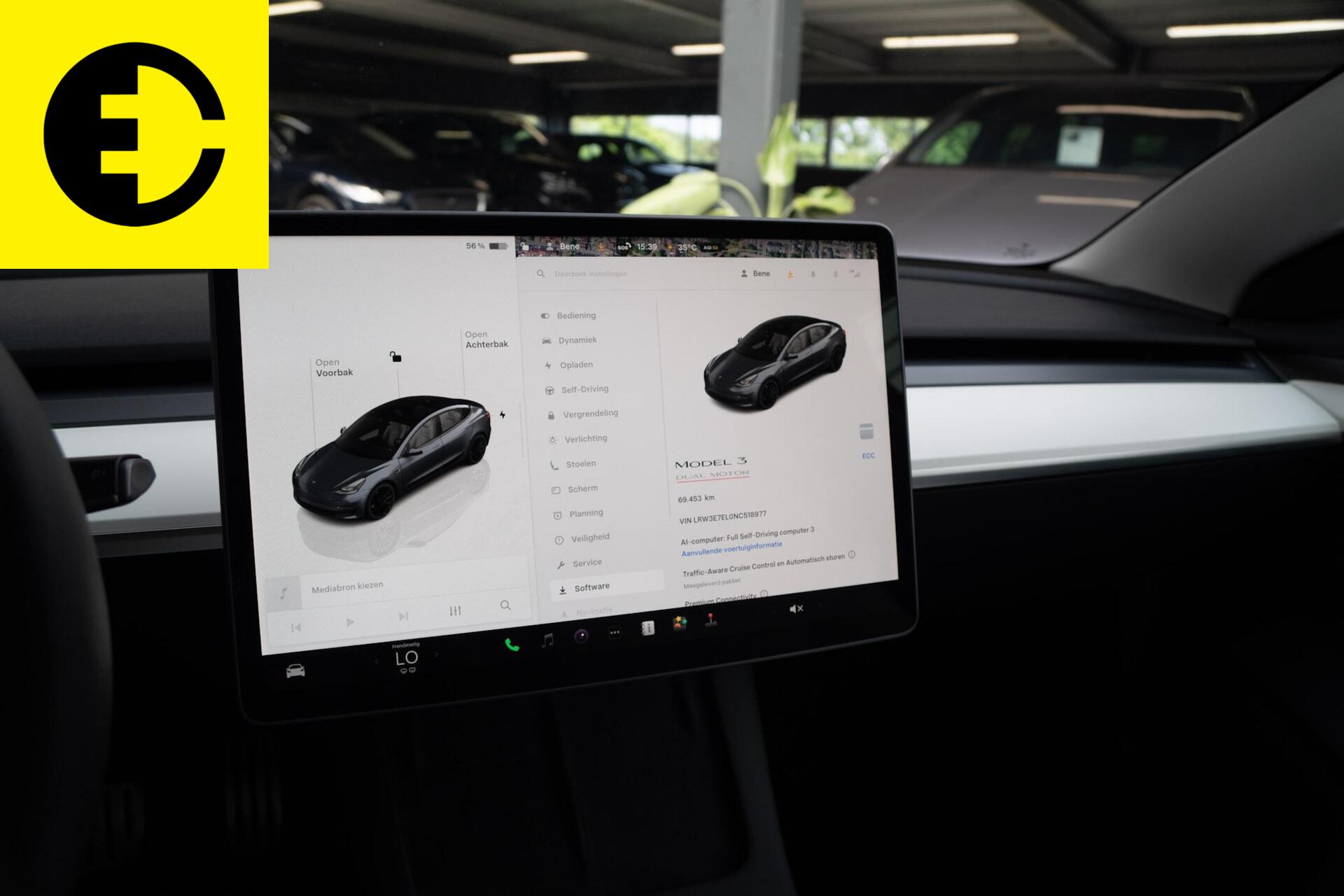 Foto van Tesla Model 3