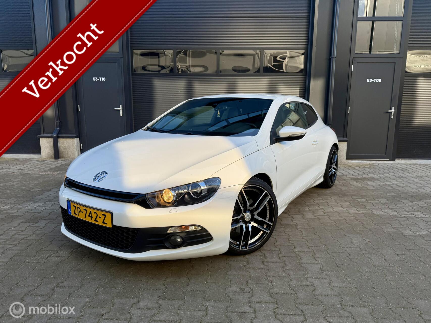 Volkswagen Scirocco 2.0 TSI DSG Automaat Airco Speedline 19 2009 - voorkant