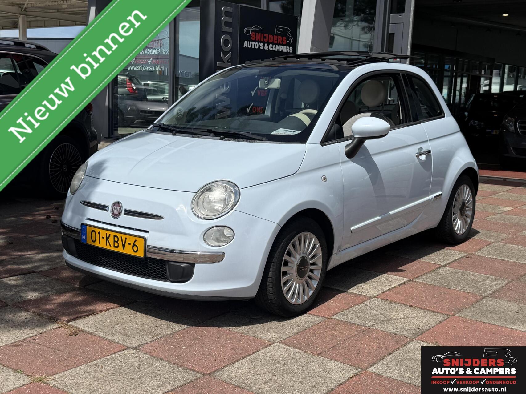 Fiat Fiat 500 1.2 Lounge automaat 2009 - voorkant