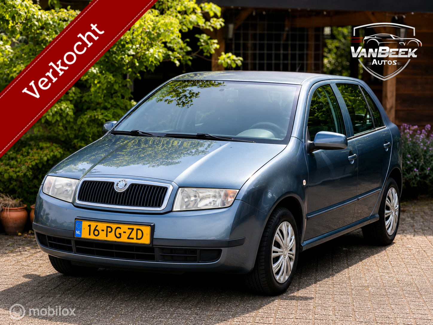 Skoda Fabia 1.4-16V Classic apk airco 2004 - voorkant