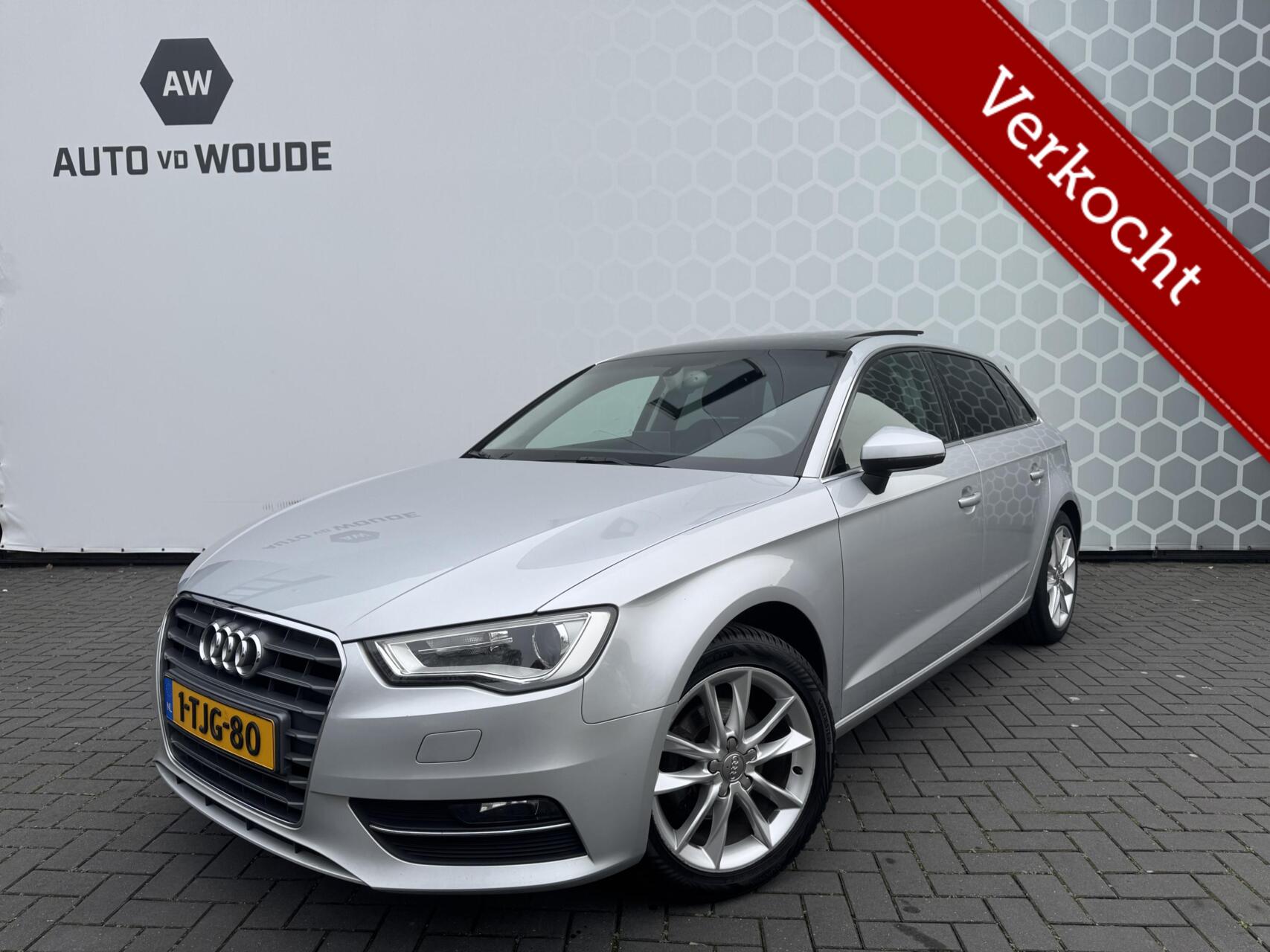 Audi A3 Sportback 1.4 TFSI Leer S-line Panoramadak Xenon LED 2014 - voorkant