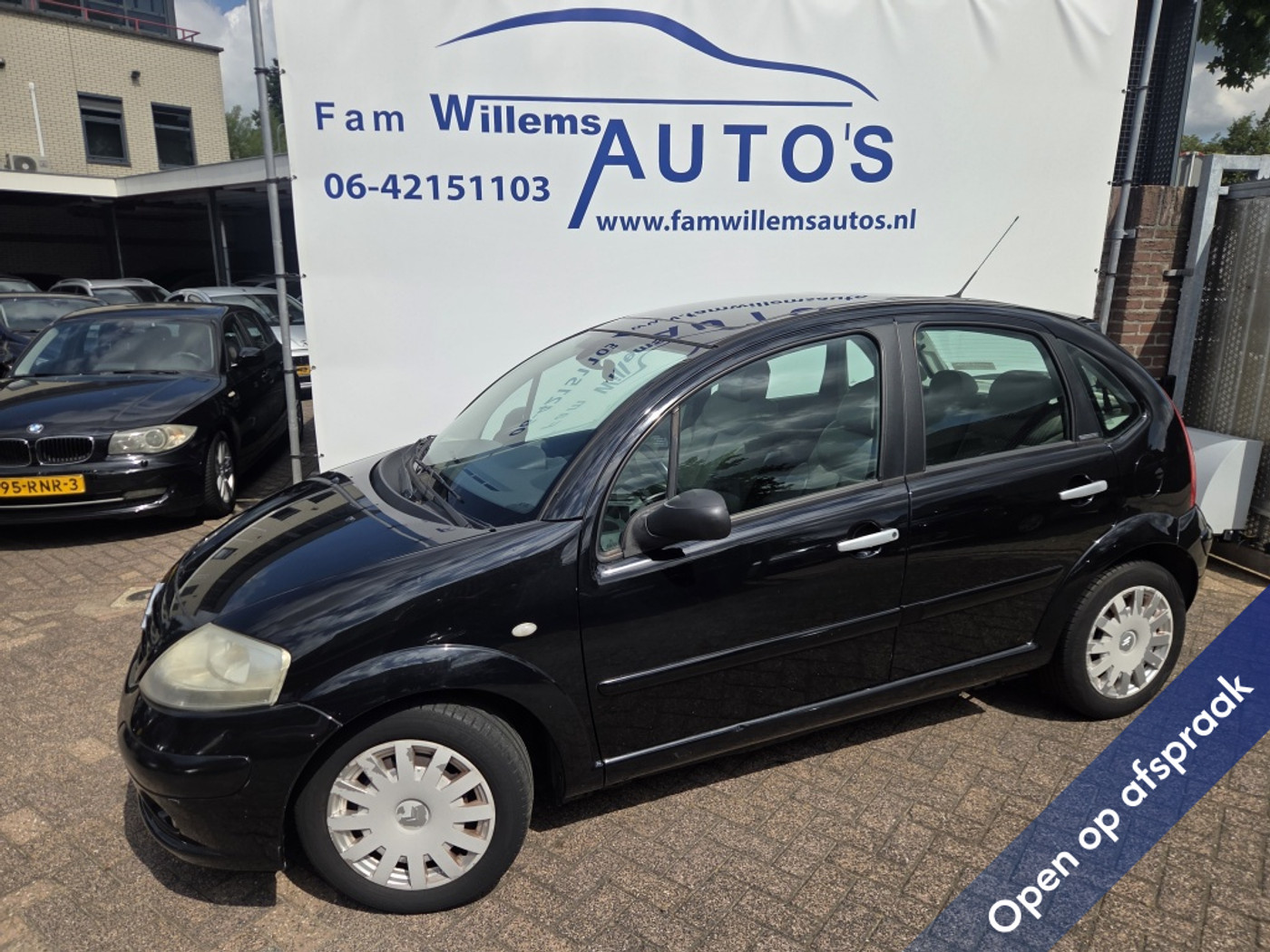Citroen C3 1.6i-16V Exclusive Airco Leer Panoramadak Nap 2004 - voorkant
