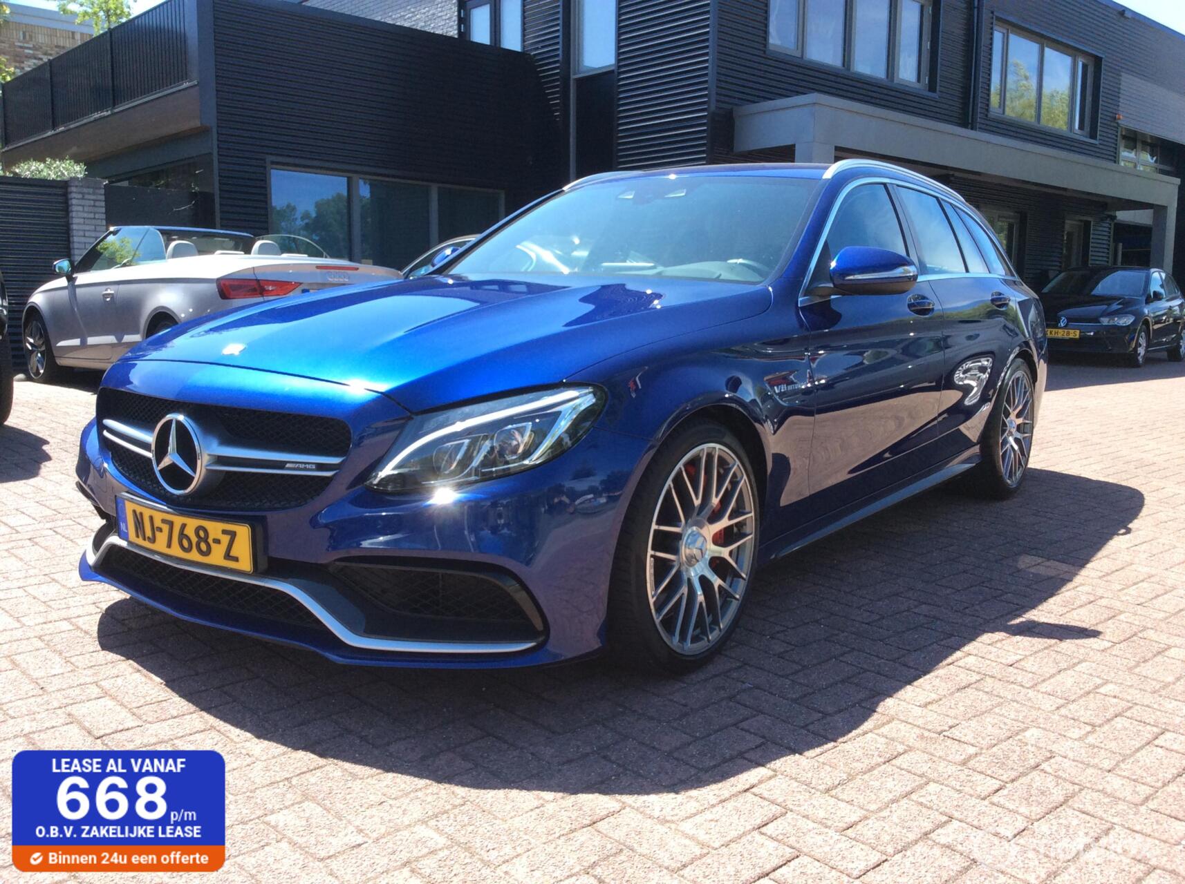 Mercedes-Benz AMG C 63 S AMG 63 S Edition 1 Leder Head up Nav Camera 2014 - voorkant