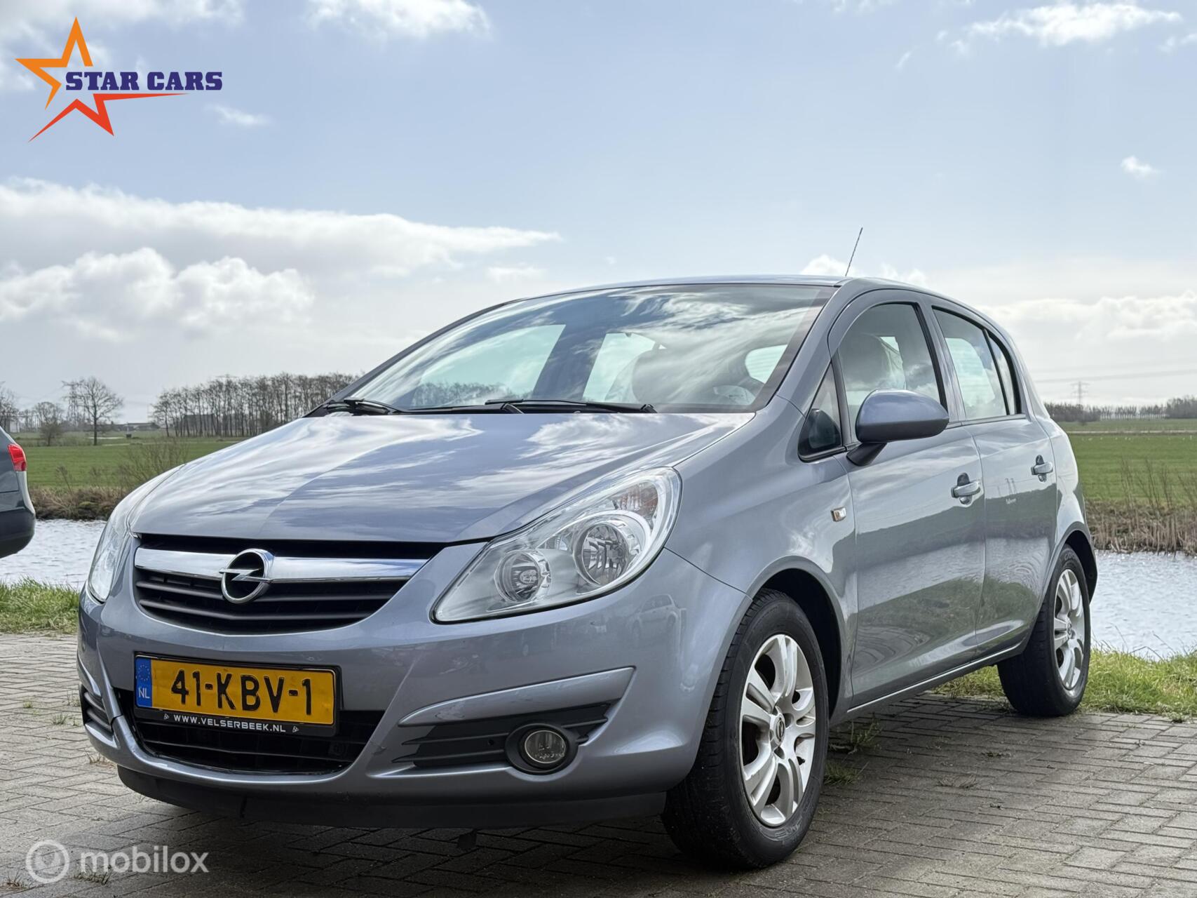 Opel Corsa 1.2-16V Edition| Airco| APK| AUTOMAAT 2009 - voorkant