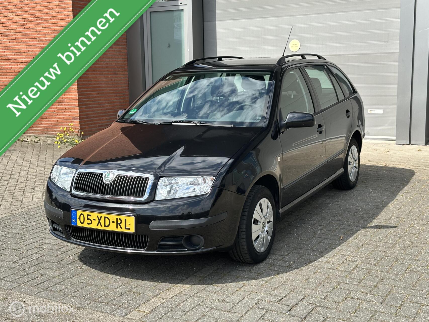 Skoda Fabia 1.4-16V Equipe✅️Airco✅️ 2007 - voorkant