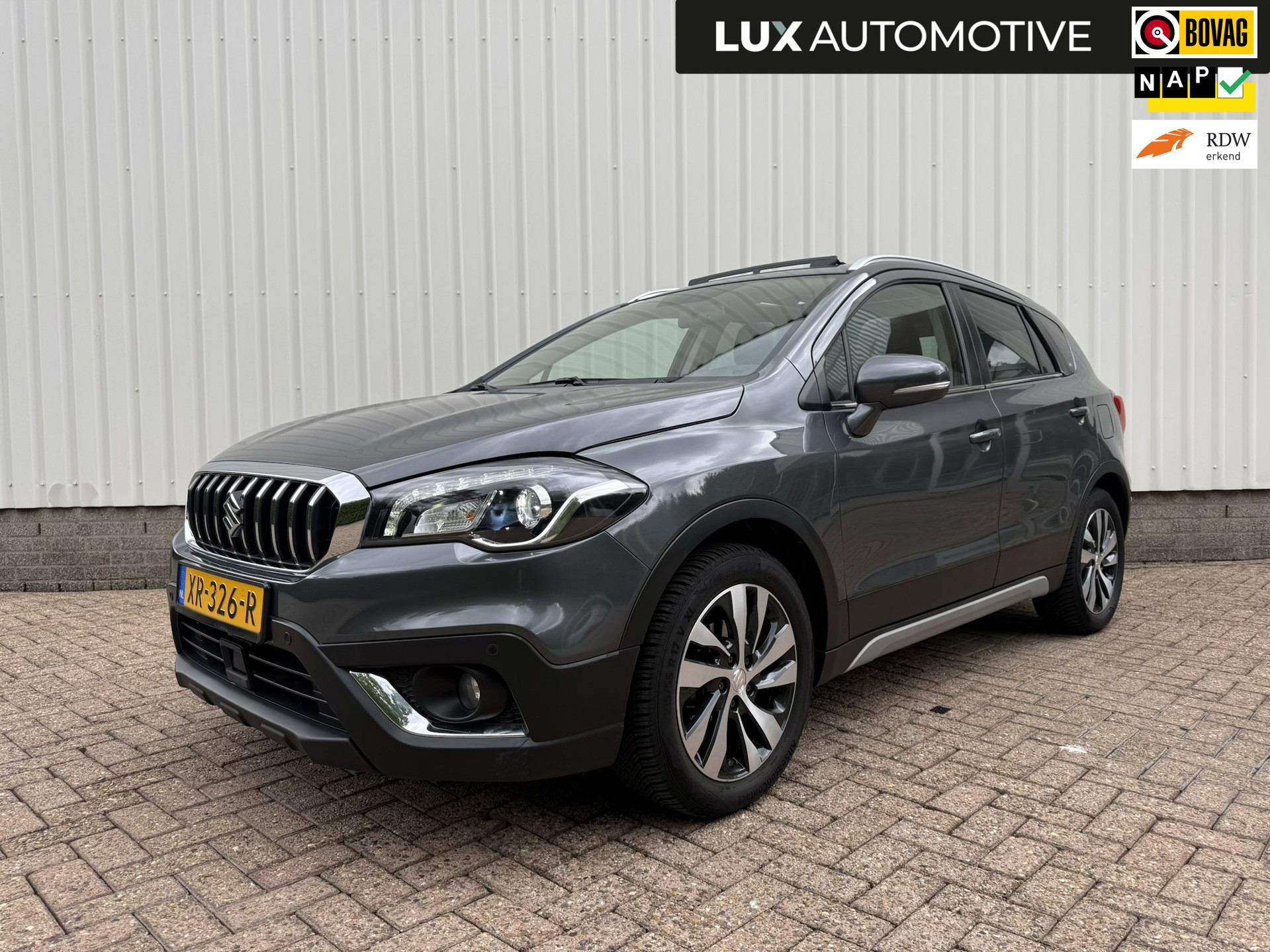 Suzuki Sx4 1.0 Boosterjet High Executive Automaat, Pano, CarPlay, Leder, Trekhaak, NAP 2019 - voorkant