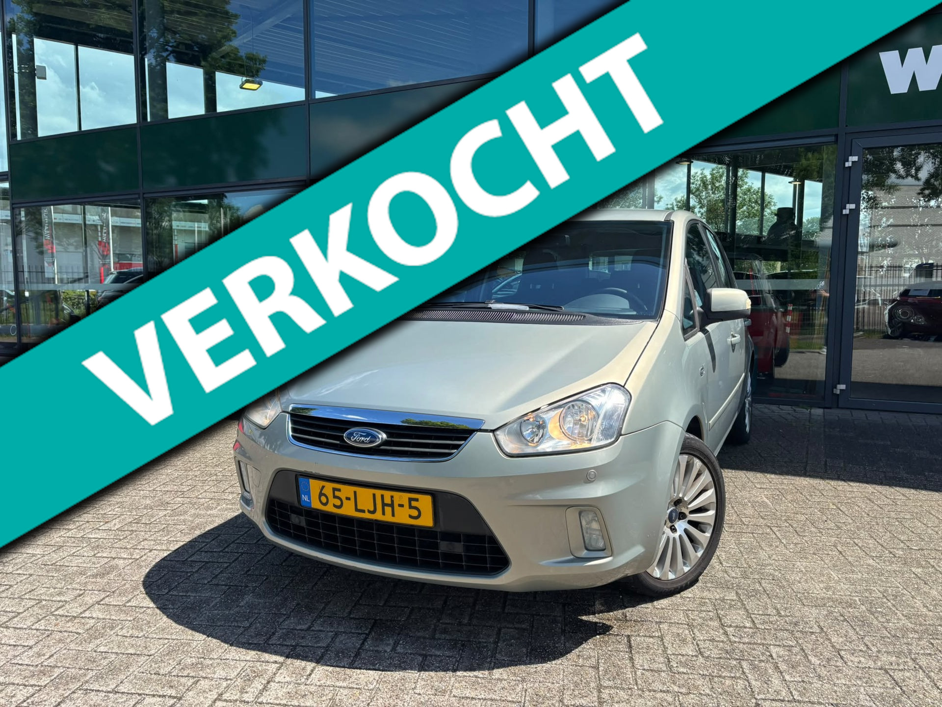 Ford C-max 1.8-16V Limited (Trekhaak, Parkeersensoren, Goed Onderhouden) 2010 - voorkant