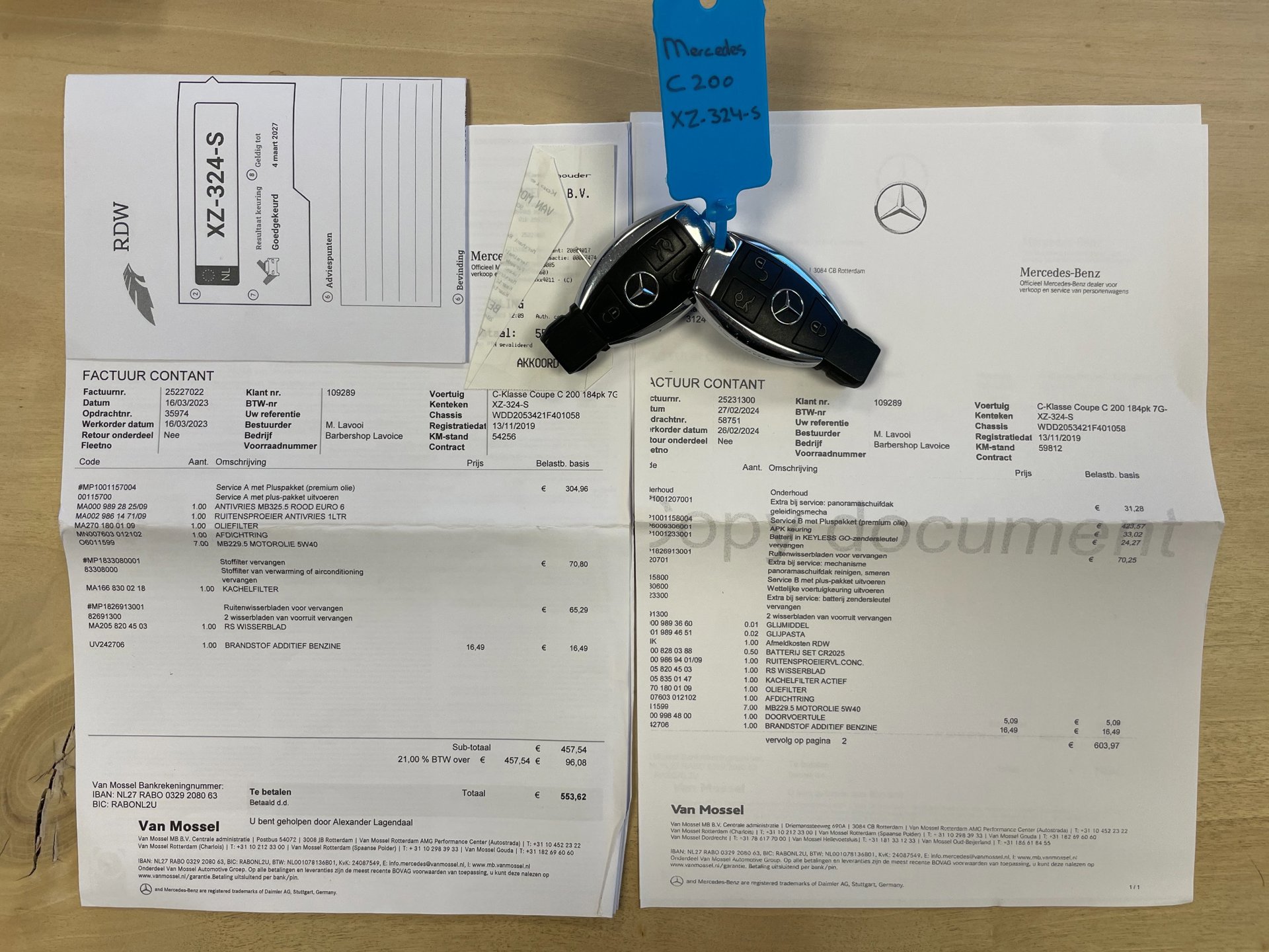 Foto van Mercedes-Benz C 200