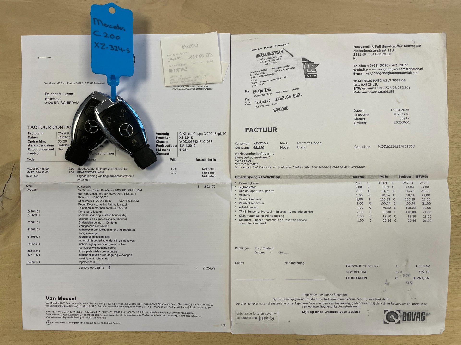 Foto van Mercedes-Benz C 200