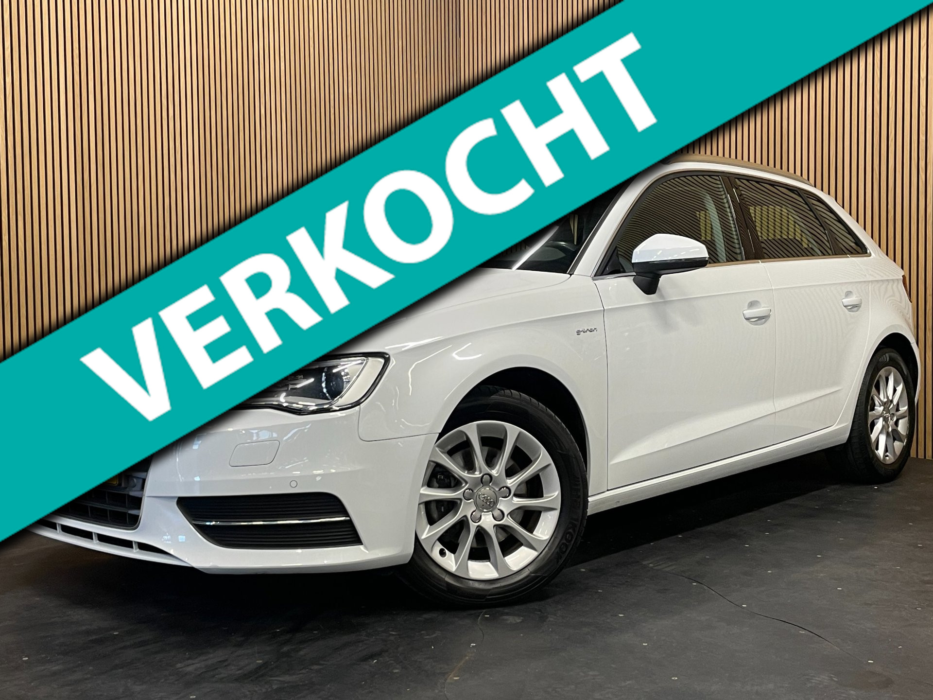 Audi A3 Sportback G-tron 1.4 TFSI Attraction Pro Line Plus g-tron|AUTOMAAT|AARDGAS|NAVIGATIE|CLIMATE+CRUISE|1e EIGENAAR|NAP|NL-AUTO| 2014 - voorkant
