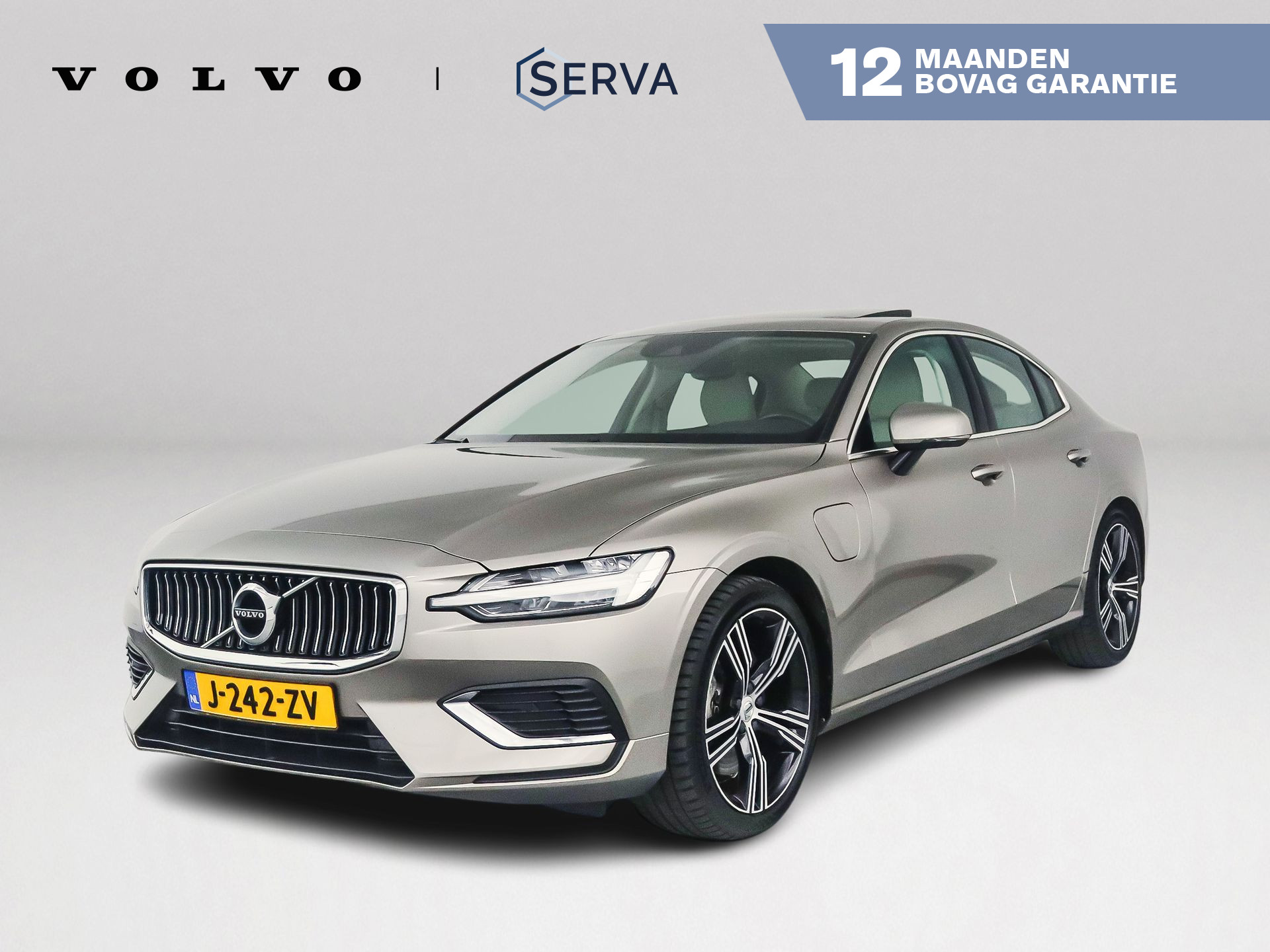 Volvo S60 Recharge T8 AWD Inscription | Panoramadak | Parkeercamera | Stoel- en Stuurverwarming |  Trekhaak 2020 - voorkant