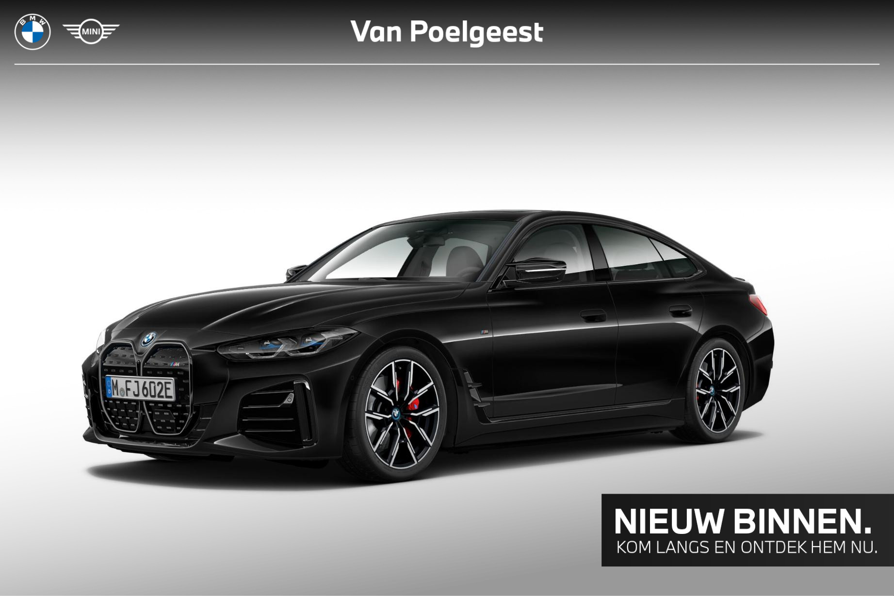 BMW I4 M50 M50 2024 - voorkant