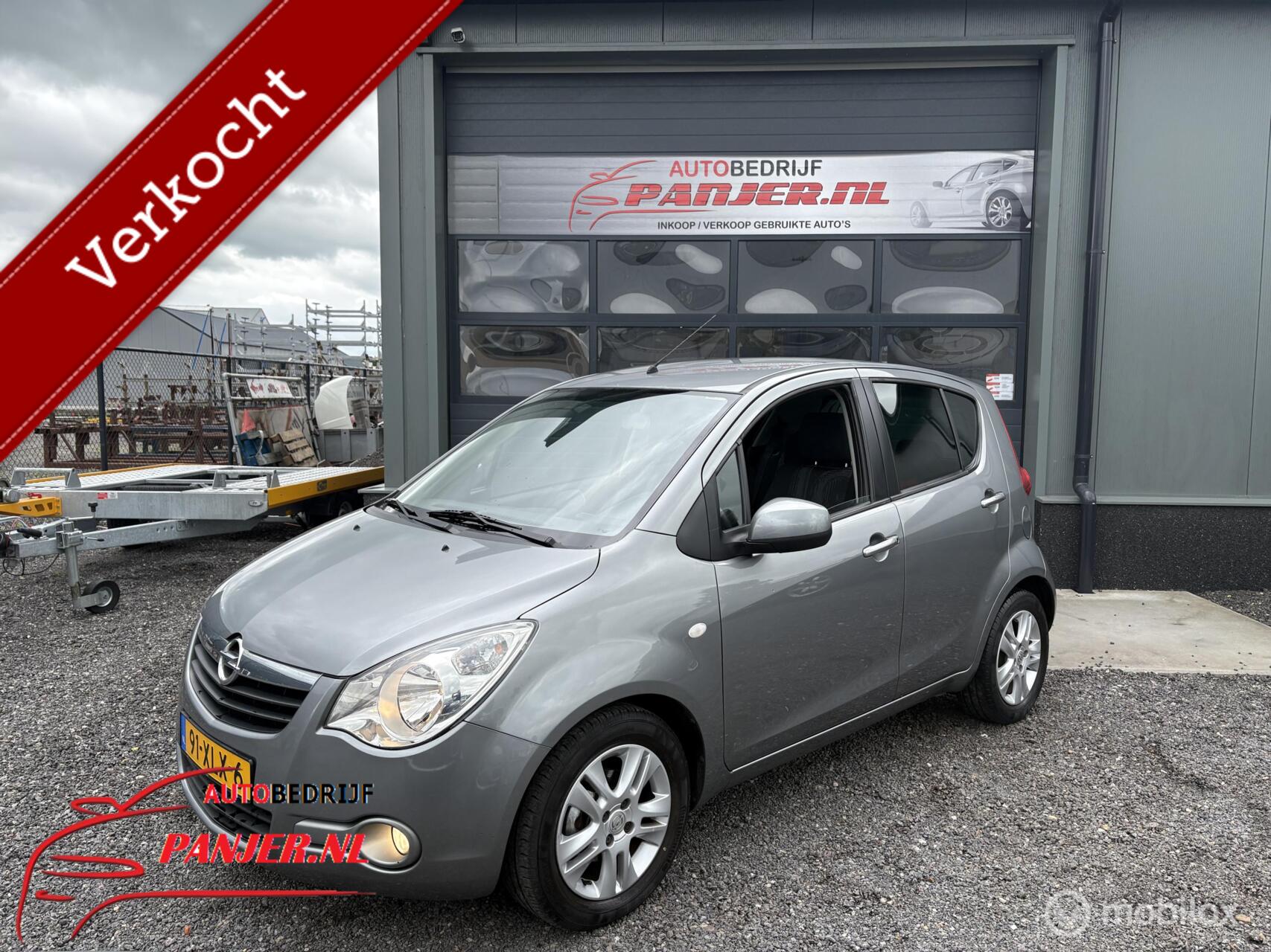 Opel Agila 1.2 Edition "AIRCO+HOGE ZIT+1e EIGENAAR" 2012 - voorkant