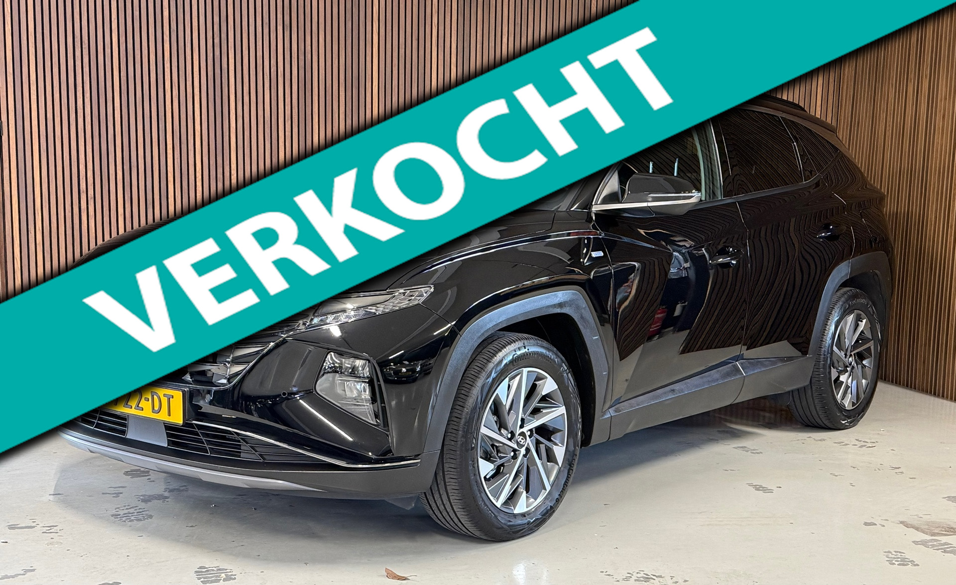 Hyundai Tucson 1.6 T-GDI HEV i-Motion - Carplay - stuur/stoelverw - Camera 2022 - voorkant