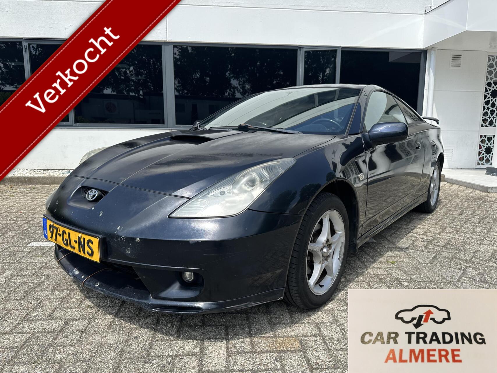 Toyota Toyota Celica 1.8 VVT-i T-Sport 192 PK 2001 NWE APK INRUILER 2001 - voorkant