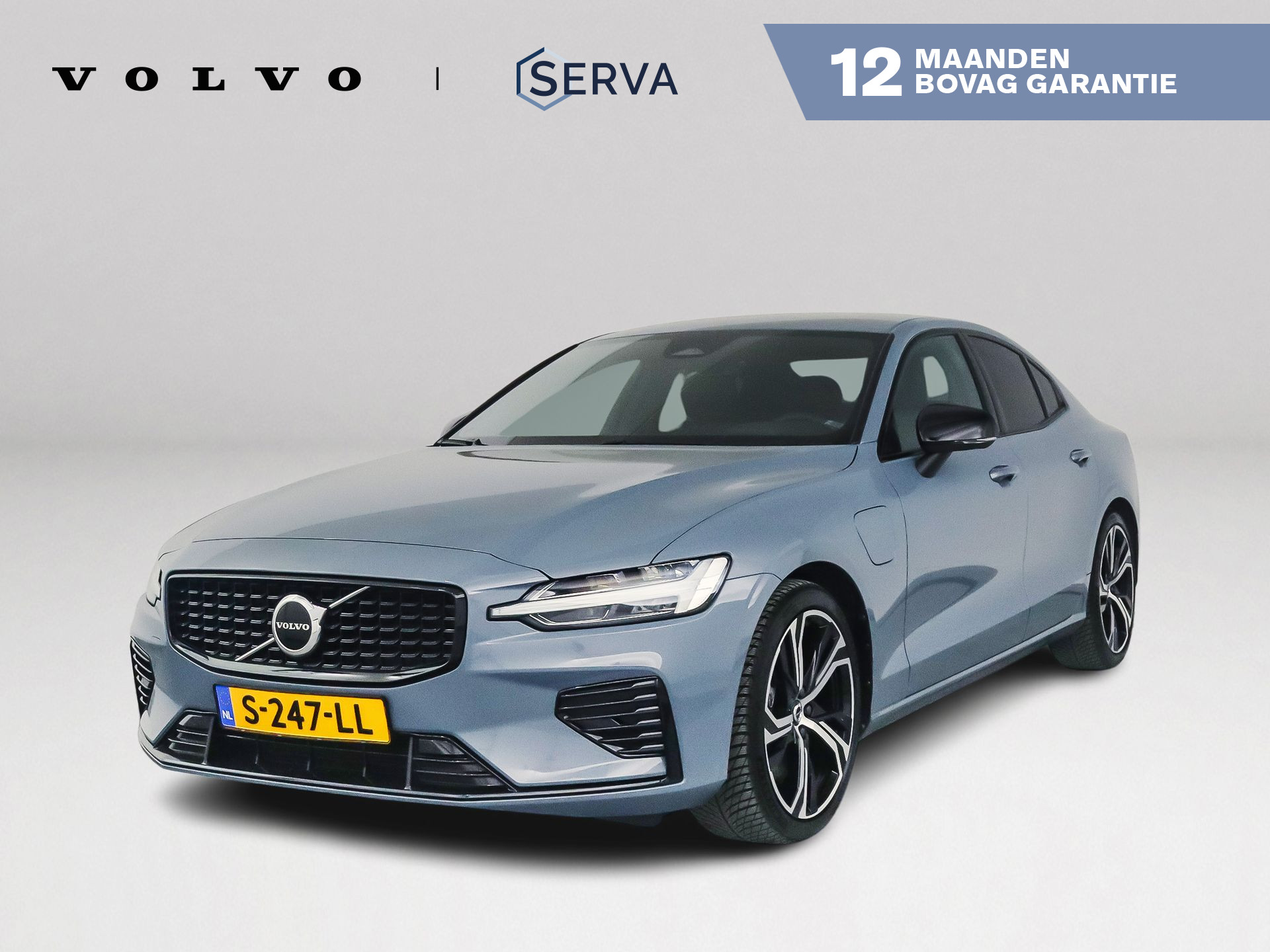 Volvo S60 Recharge T6 AWD Plus Dark | SOH 99% | Parkeercamera | Stoel- en Stuurverwarming | Trekhaak 2023 - voorkant