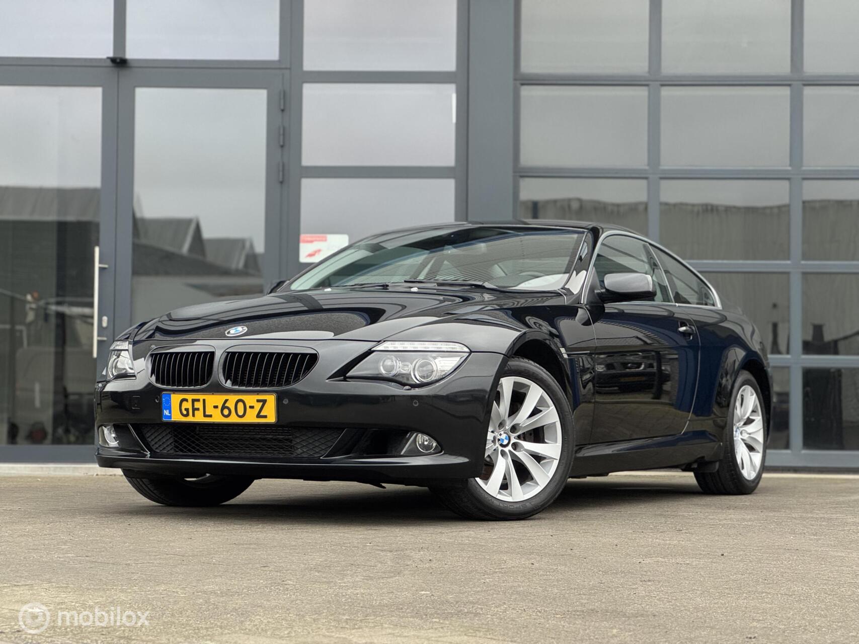 BMW 6er Reihe 630i Handbak, Facelift, Carpass, Uniek! 2009 - voorkant