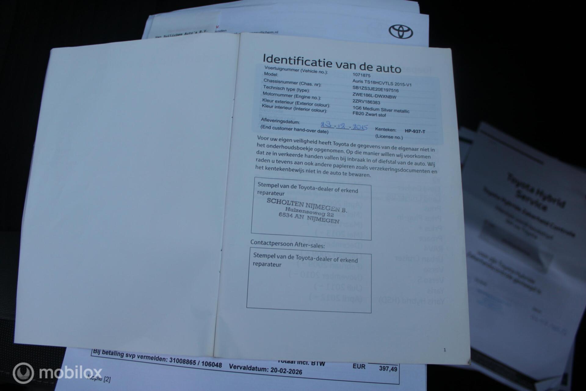 Foto van Toyota Toyota Auris