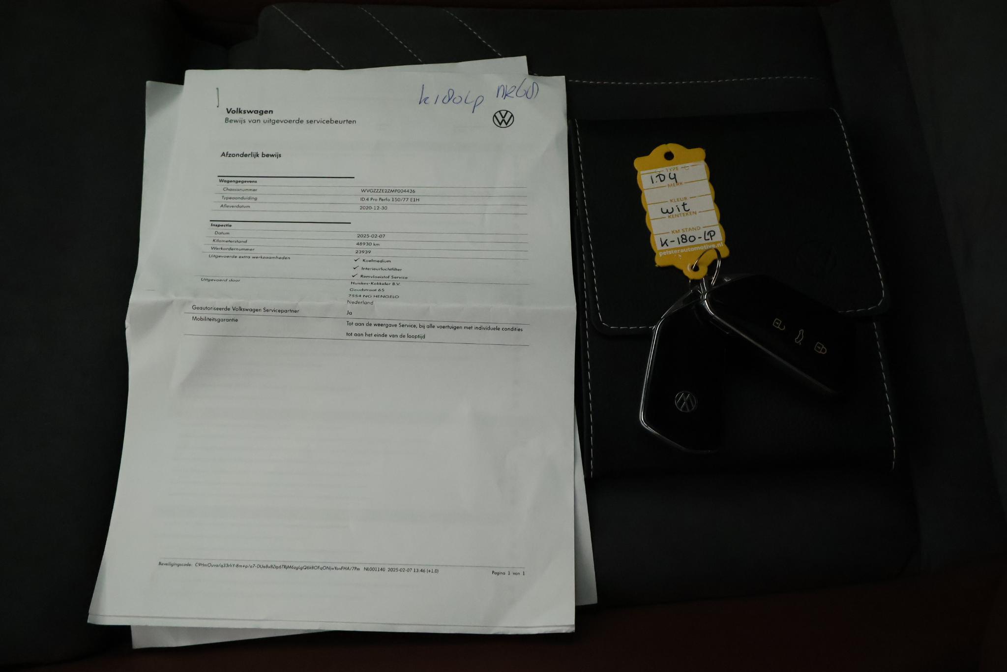 Foto van Volkswagen Id.4 Pro 150 KW
