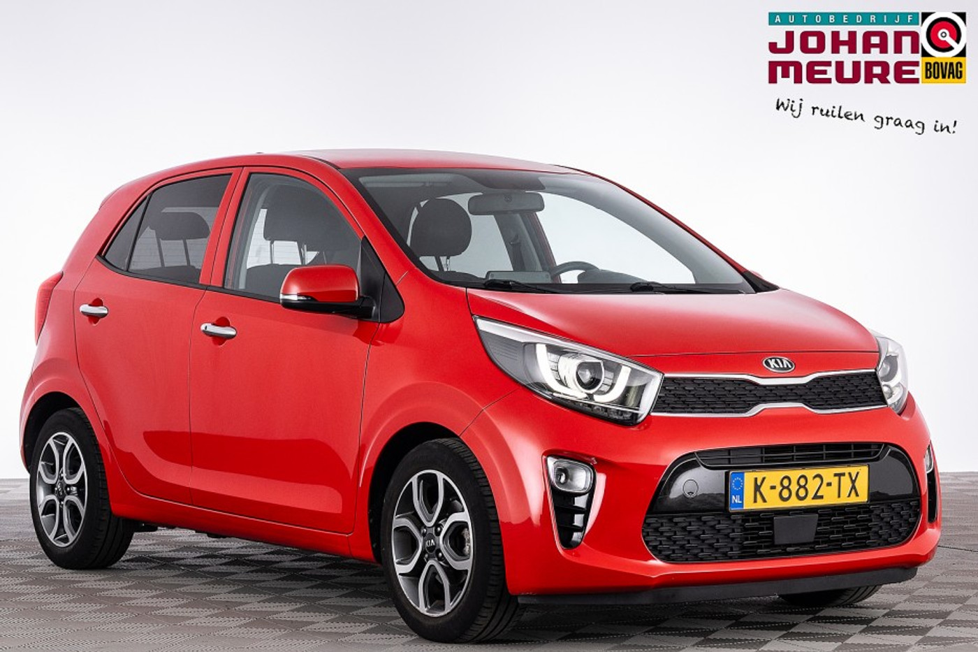Kia Picanto 1.0 DPi DynamicPlusLine | ECC | NAVI ✅ 1e Eigenaar . 2021 - voorkant