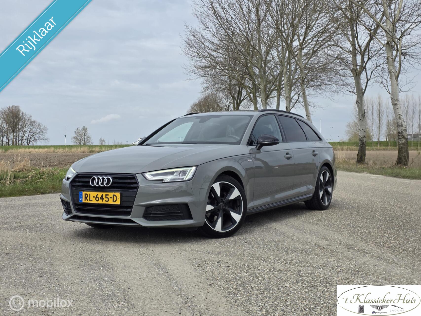 Audi A4 Avant 1.4 TFSI Sport S line black edition 2x btw auto 2018 - voorkant