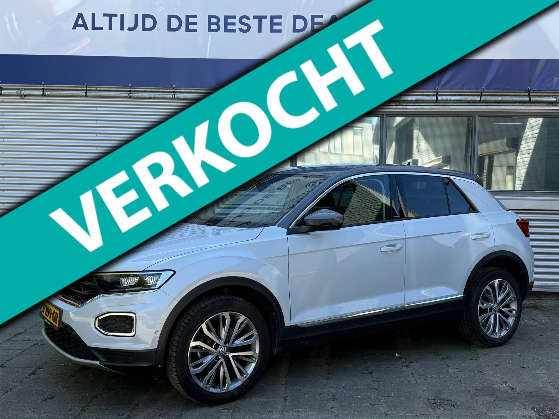 Volkswagen T-roc 1.5 TSI Sport Business R l Virtual l LED Xenon l ACC l Climate l Navi l VDOH l 2019 - voorkant