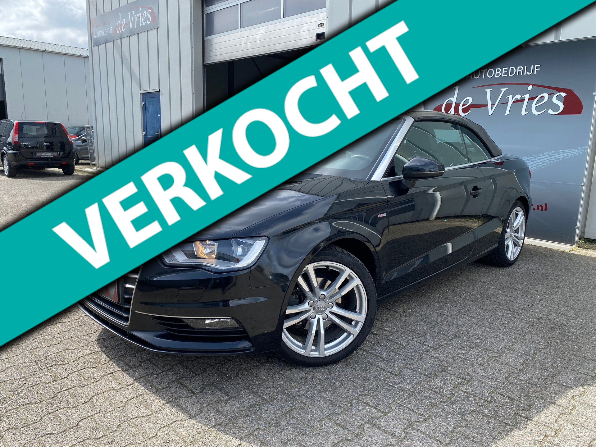 Audi A3 Cabriolet 1.4 TFSI Ambition Pro Line S / Clima / Cruise / Navi / Stoelverw. 2014 - voorkant
