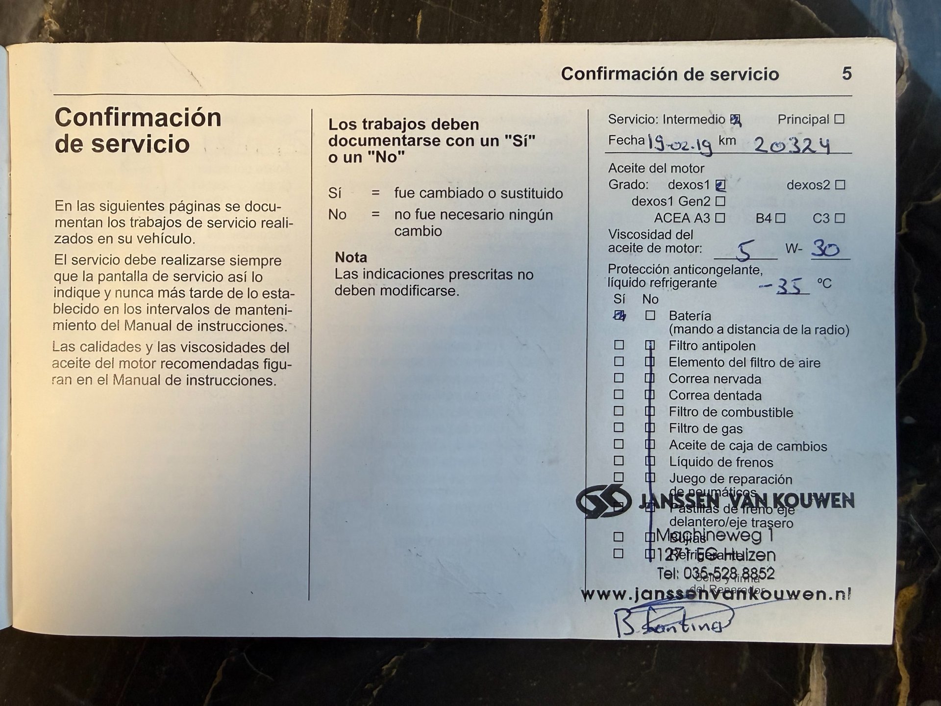 Foto van Opel Zafira