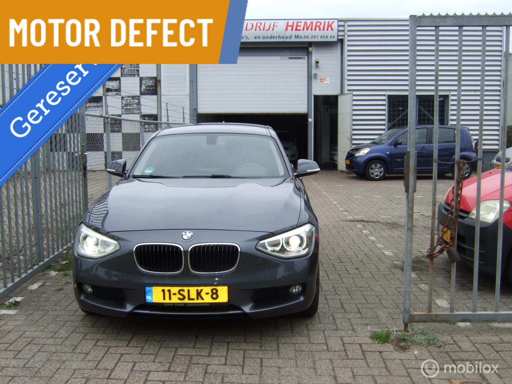 BMW 1er Reihe 118d Business 2011 - voorkant
