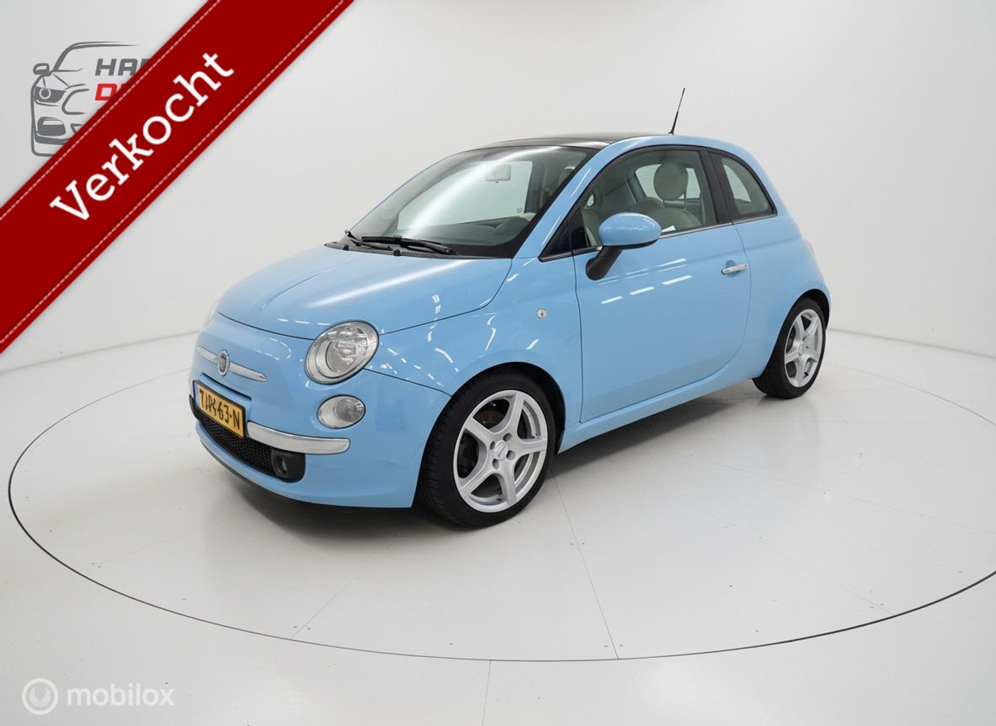 Fiat Fiat 500 0.9 TwinAir Lounge/Airco/Pano/Carplay/Nieuwe apk! 2010 - voorkant