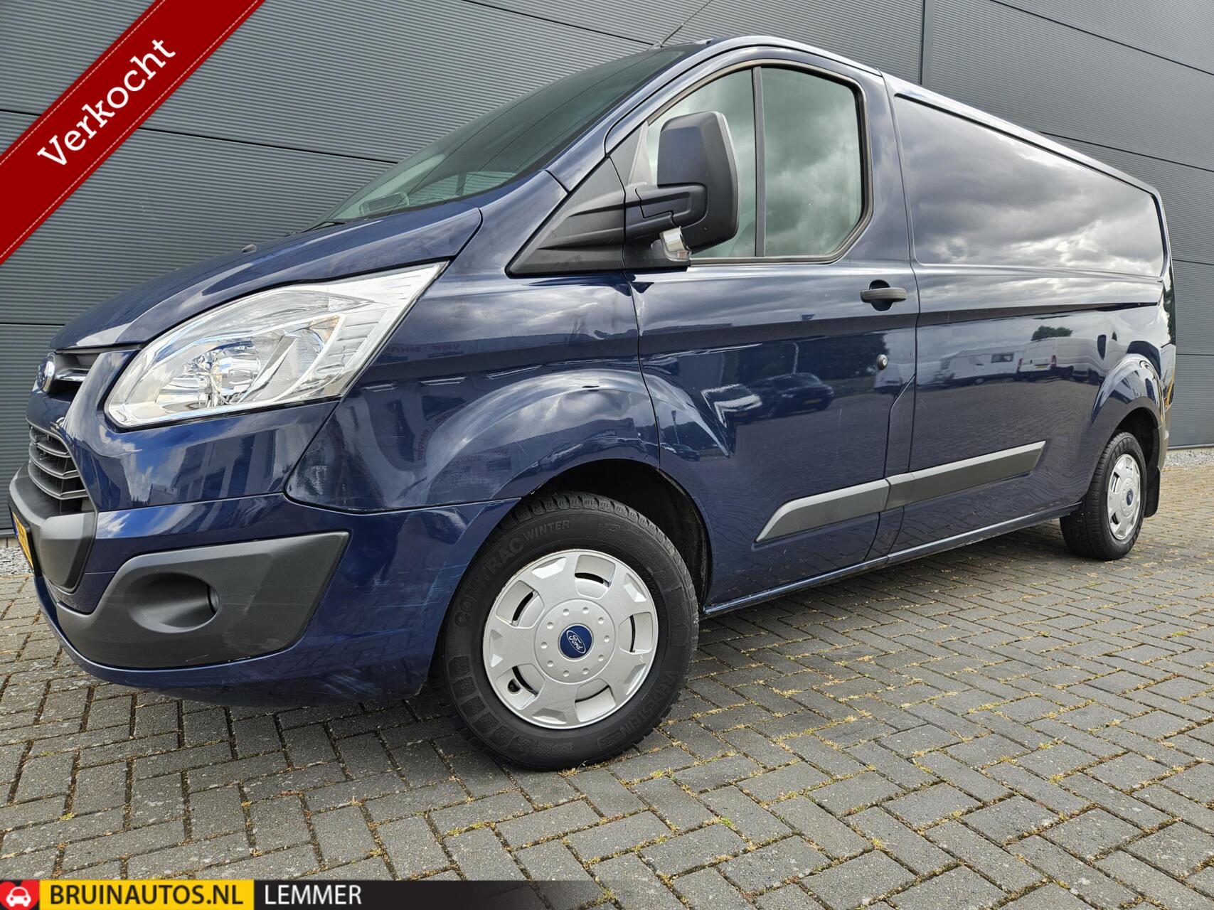Ford Transit Custom 2.2 TDCI L2H1 Airco Cruise Trekhaak 2015 - voorkant