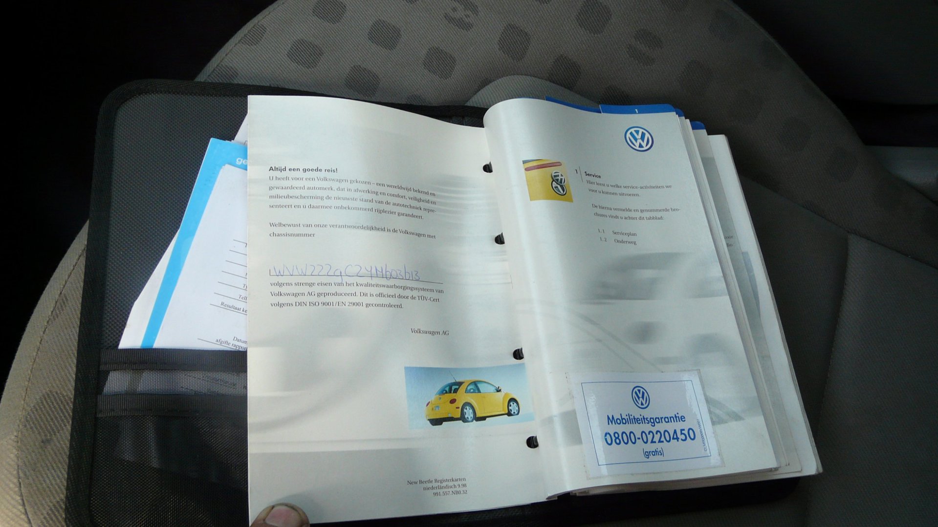 Foto van Volkswagen New Beetle