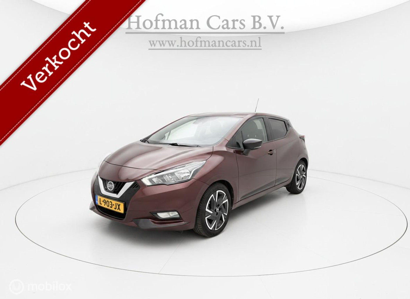 Nissan Nissan Micra 1.0 IG-T N-Design | Zwart | Cruise Control | Lane Assist | Lichtmetaal | 96.430 km 2021 - voorkant
